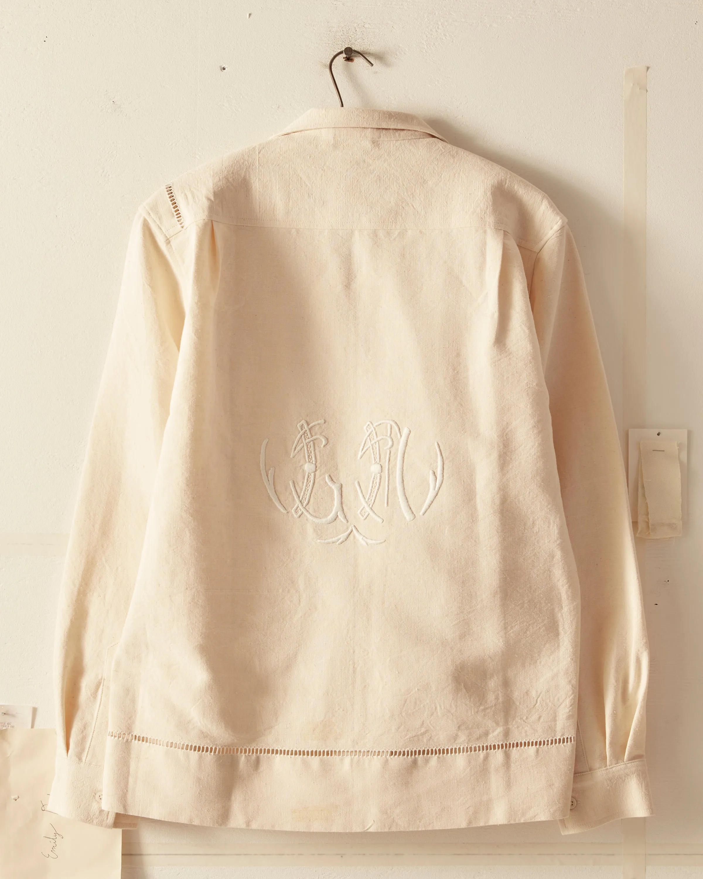 Scribe Embroidery Shirt - M/L sold by BODE product image thumbnail 3