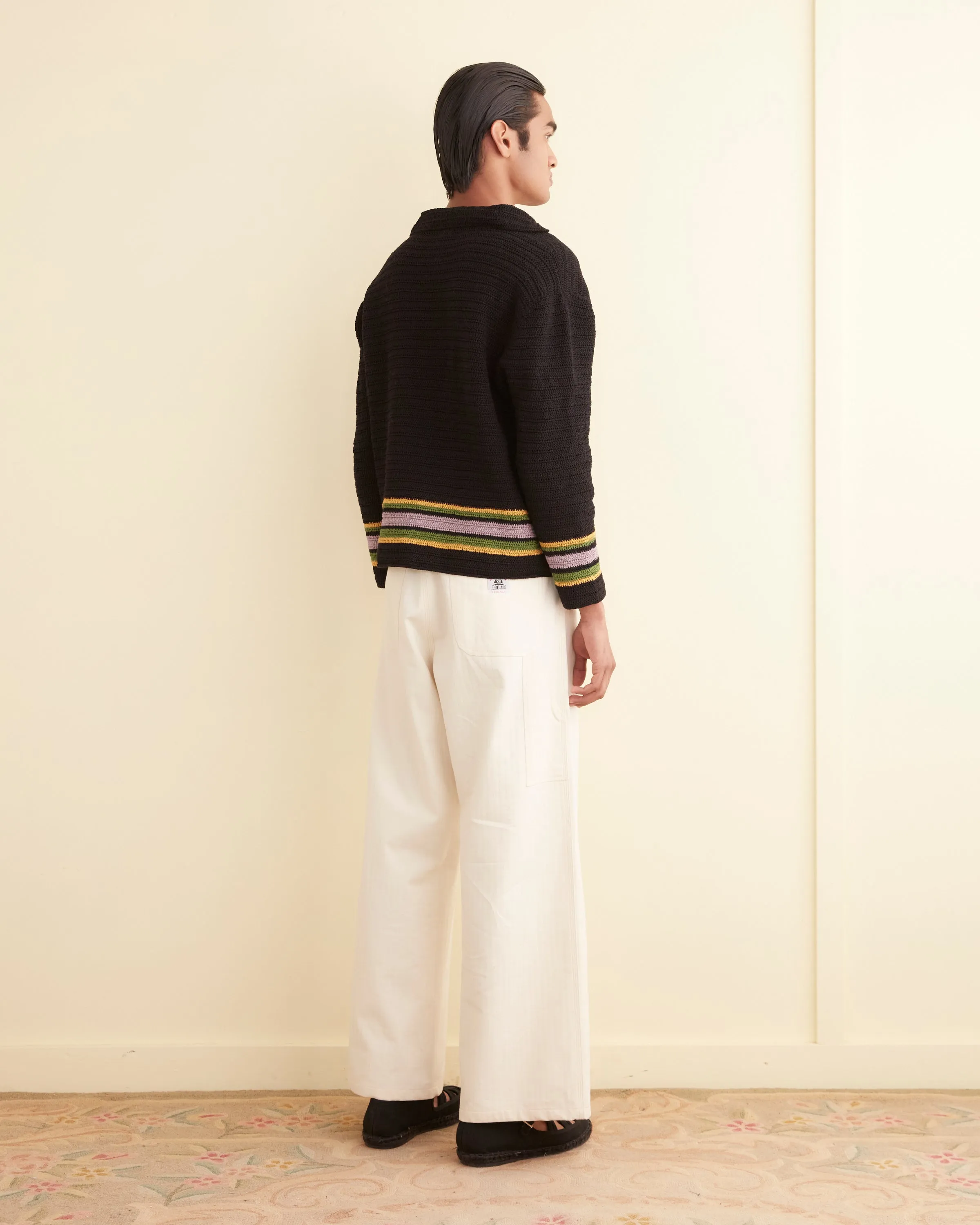 Harbor Stripe Overshirt sold by BODE product image thumbnail 3