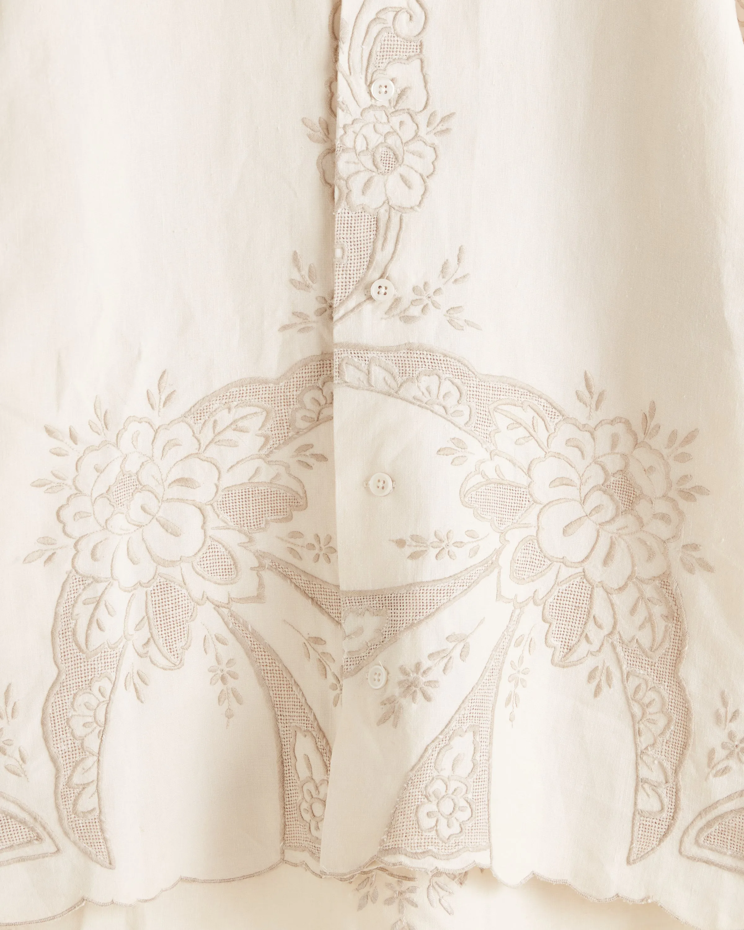 Basket Floral Long Sleeve Shirt - XS/S sold by BODE product image thumbnail 2