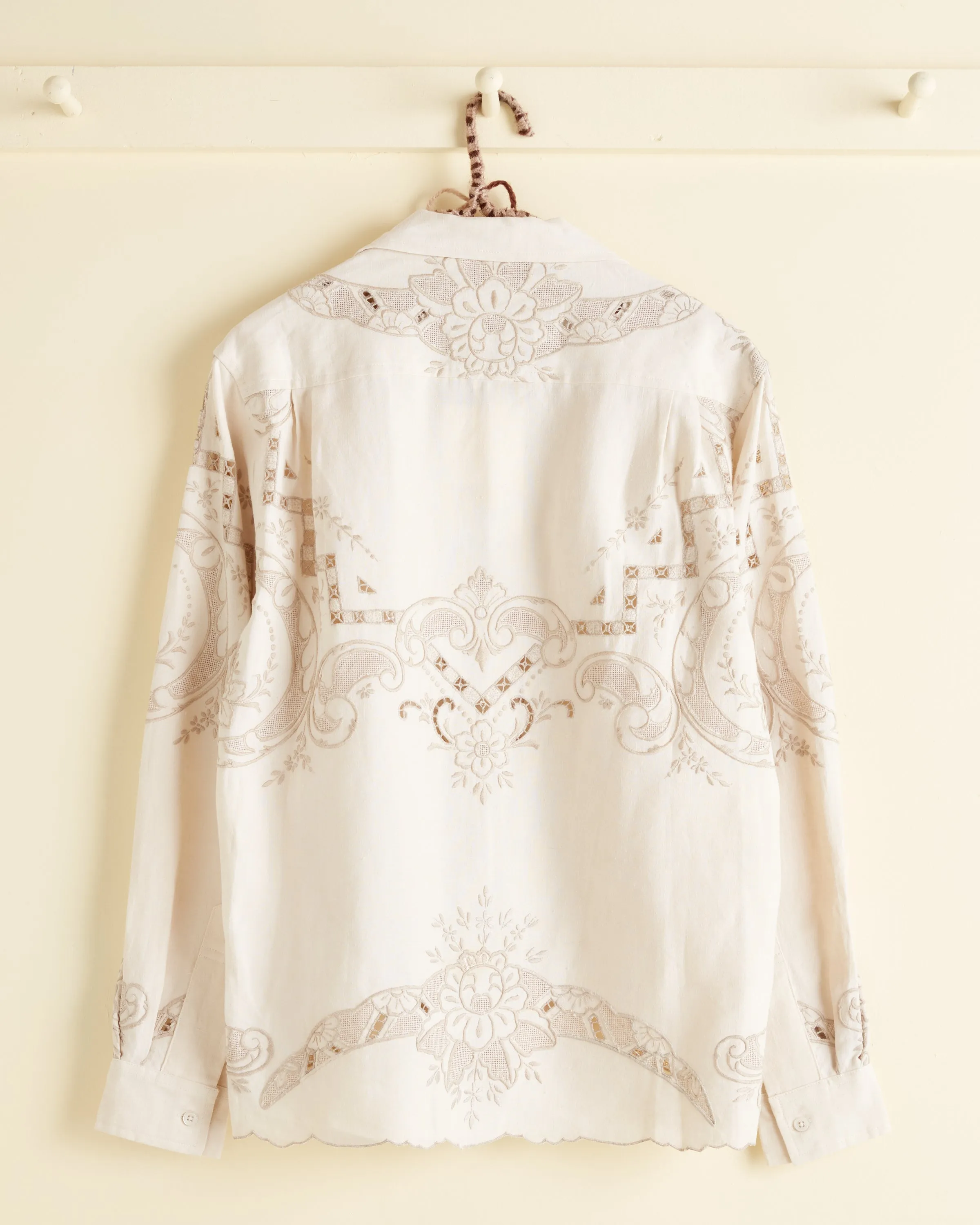 Basket Floral Long Sleeve Shirt - XS/S sold by BODE product image thumbnail 3