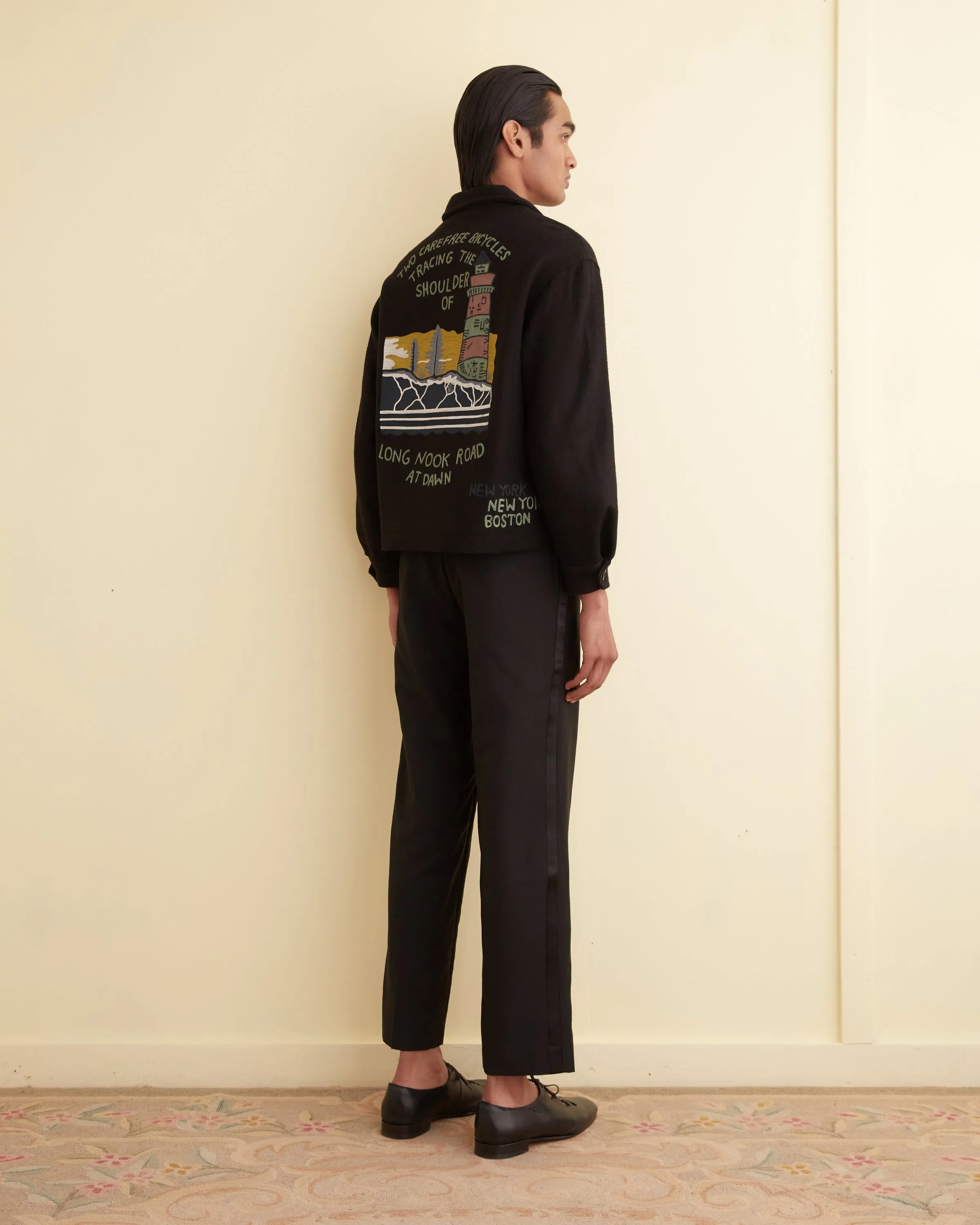 Embroidered Lighthouse Jacket sold by BODE product image thumbnail 3