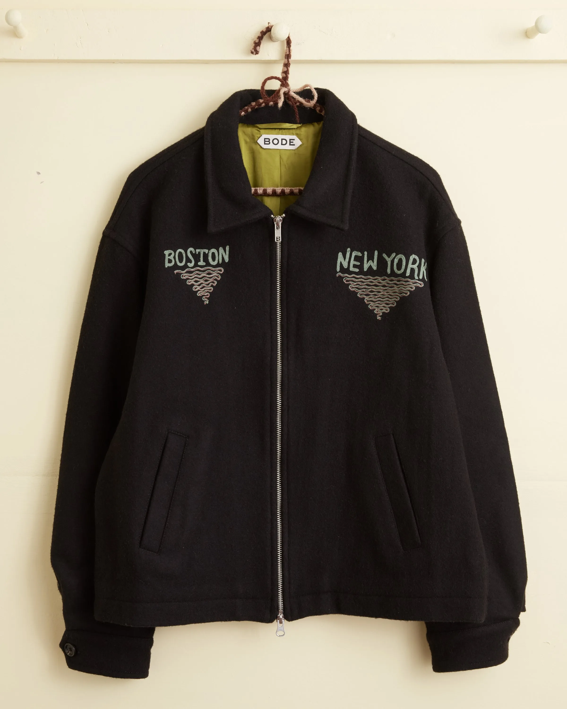 Embroidered Lighthouse Jacket sold by BODE product image thumbnail 4