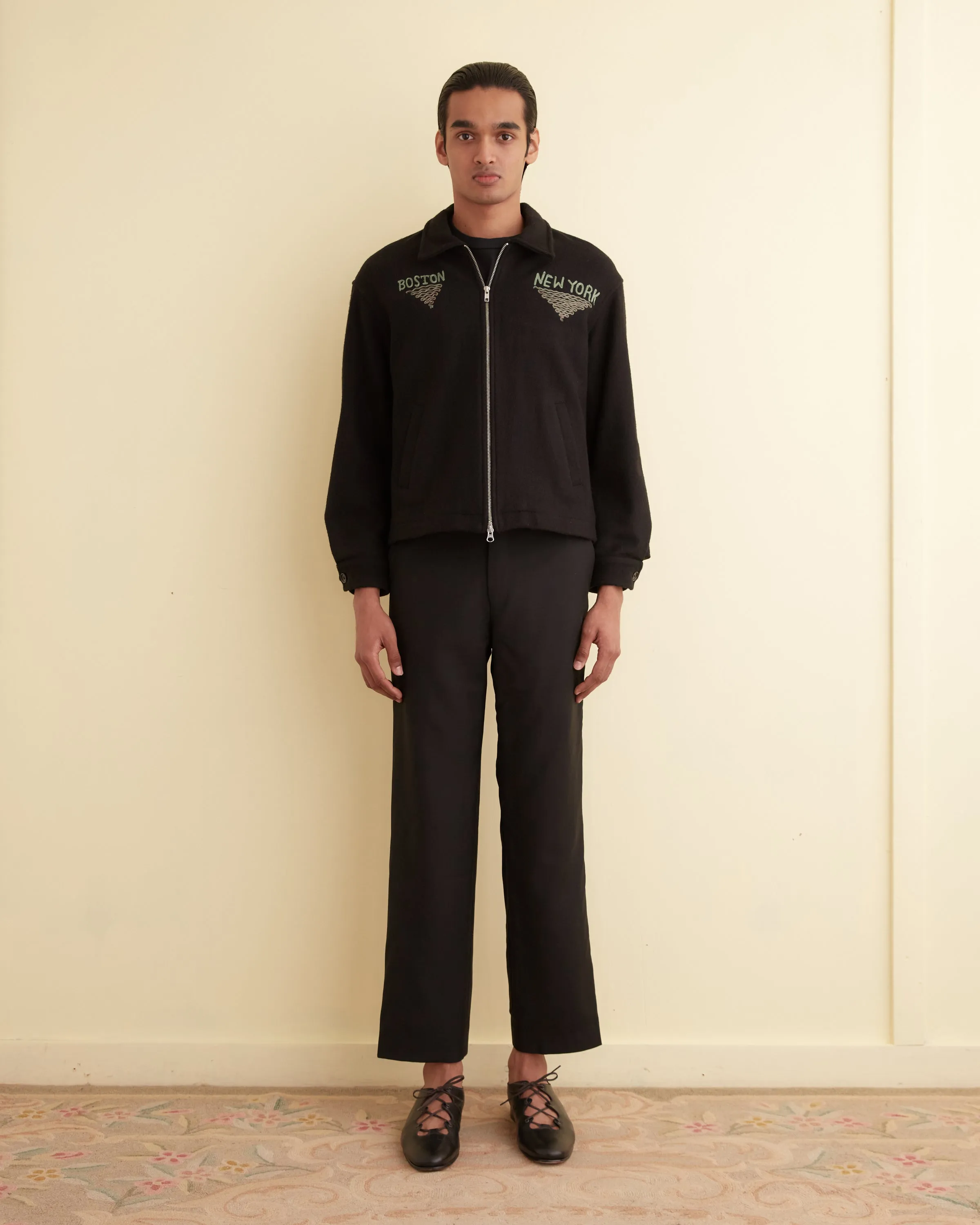 Embroidered Lighthouse Jacket sold by BODE