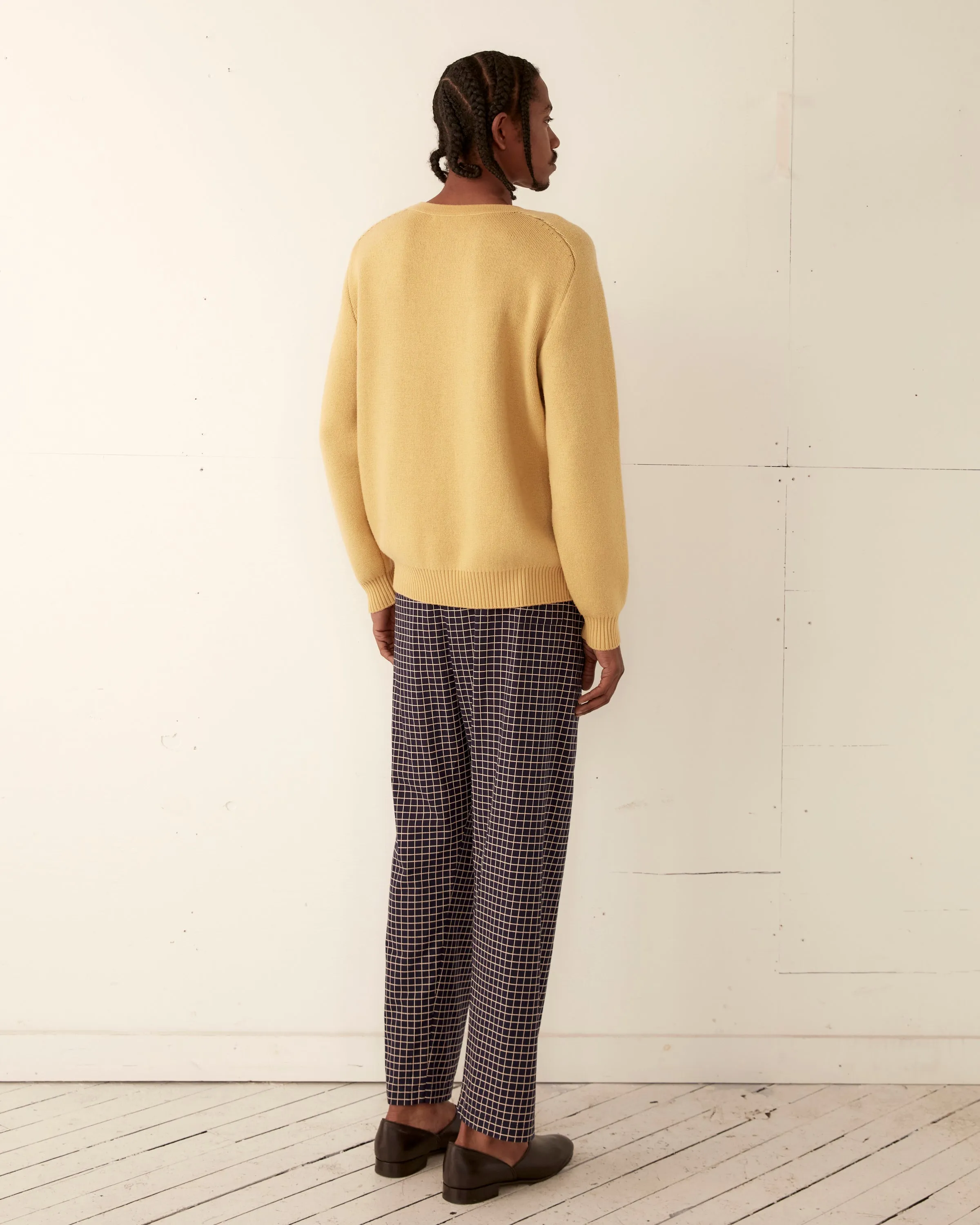 Another Beer Sweater - Yellow sold by BODE product image thumbnail 4