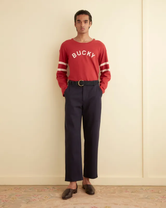 Standard Trousers - Navy sold by BODE