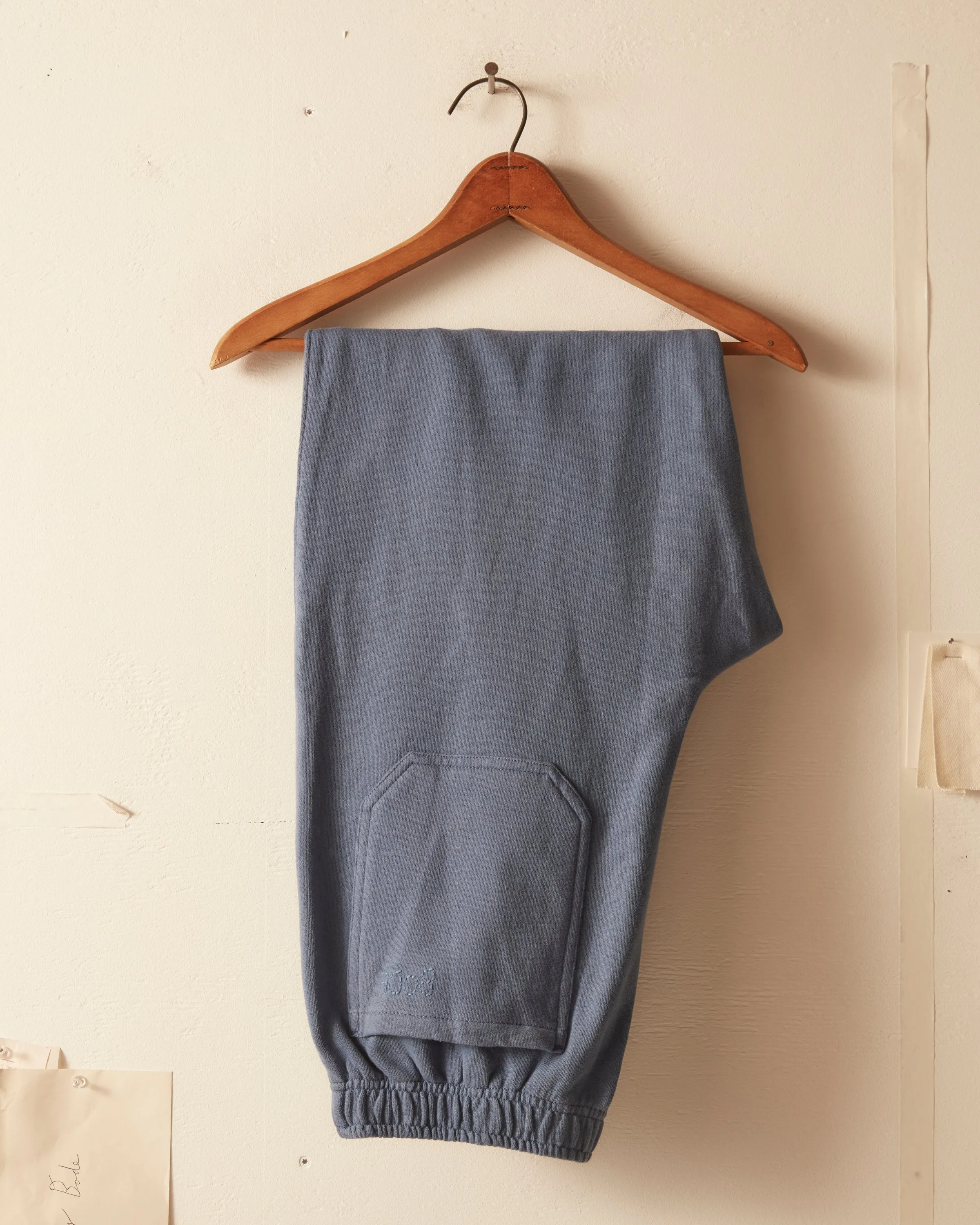 Solid Track Pant - Storm sold by BODE