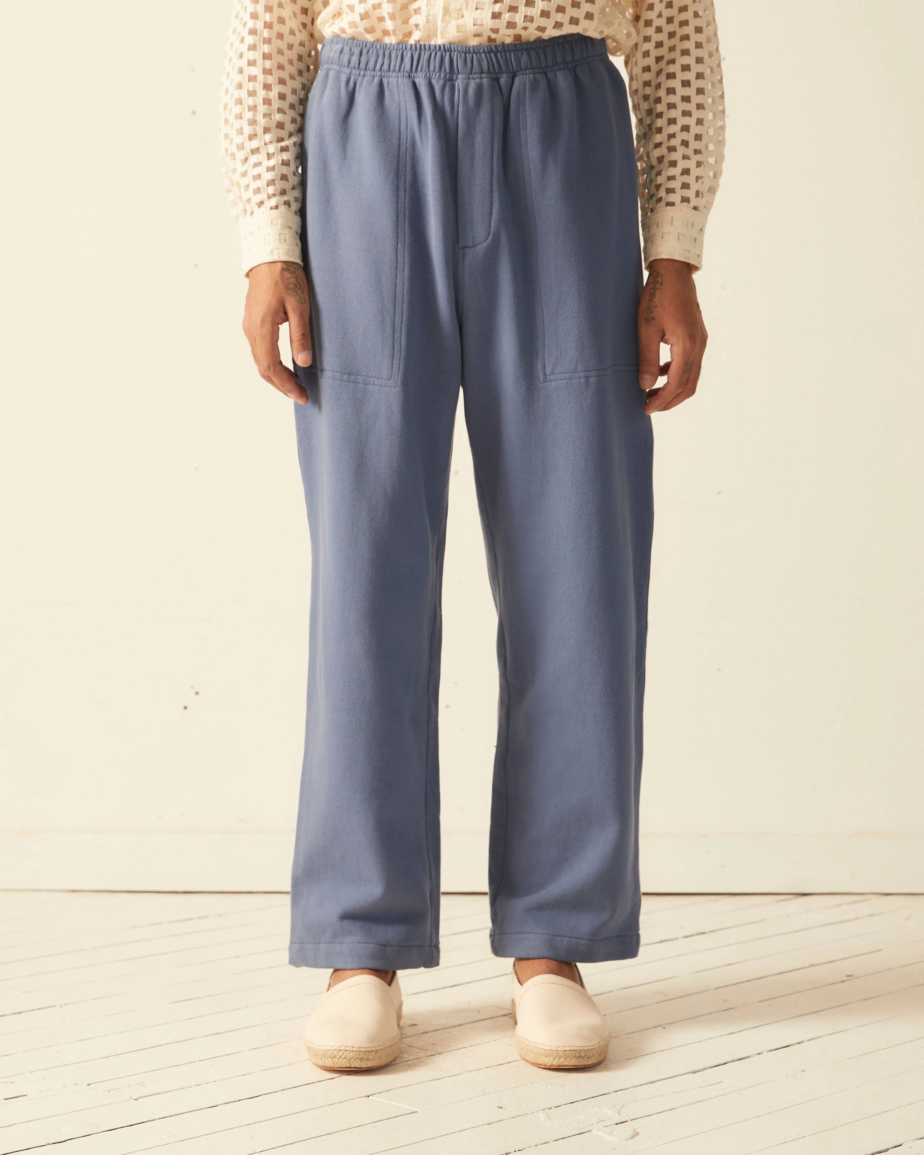 Solid Track Pant - Storm sold by BODE product image thumbnail 2