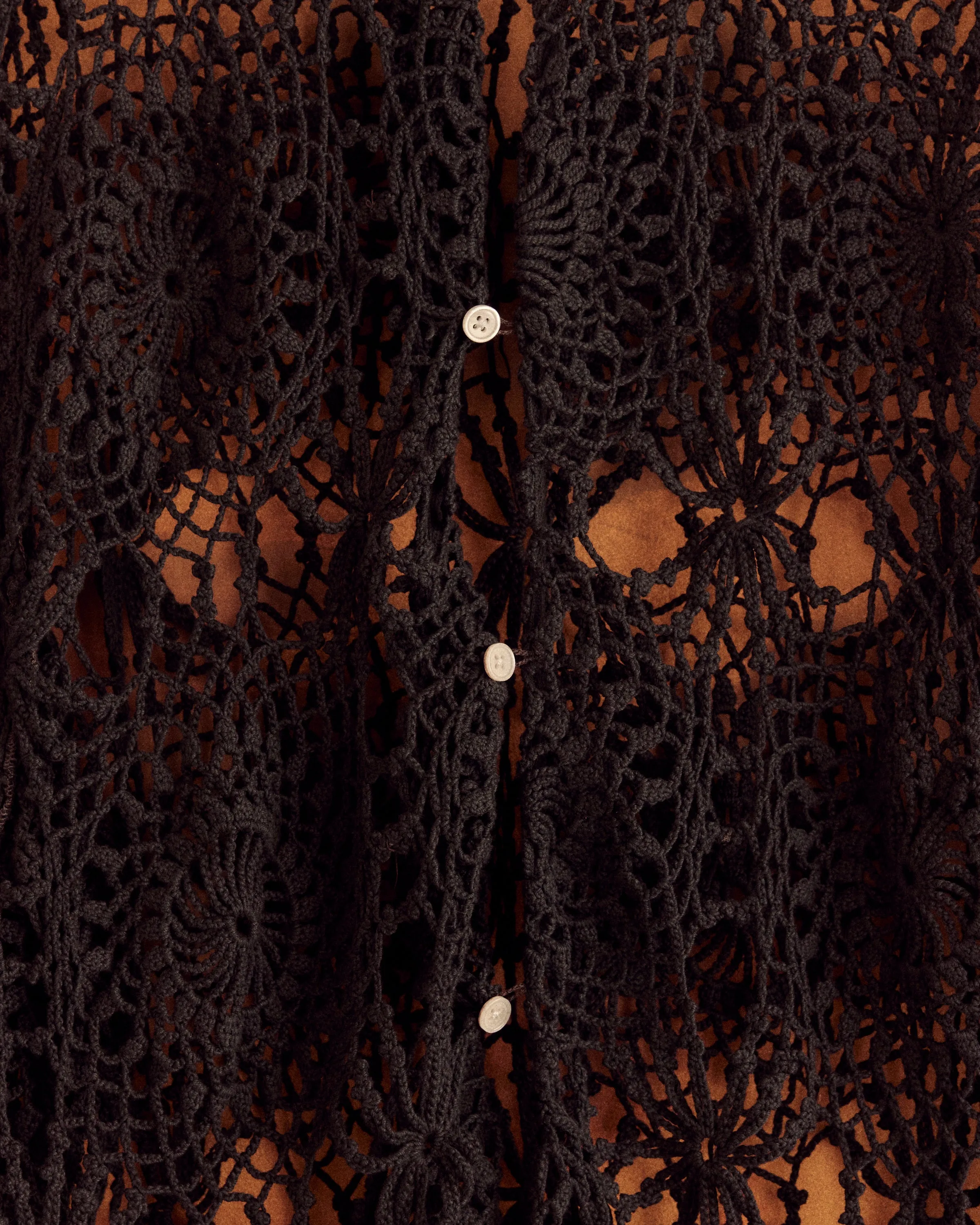 Obsidian Petunia Long Sleeve Shirt - XL sold by BODE product image thumbnail 3