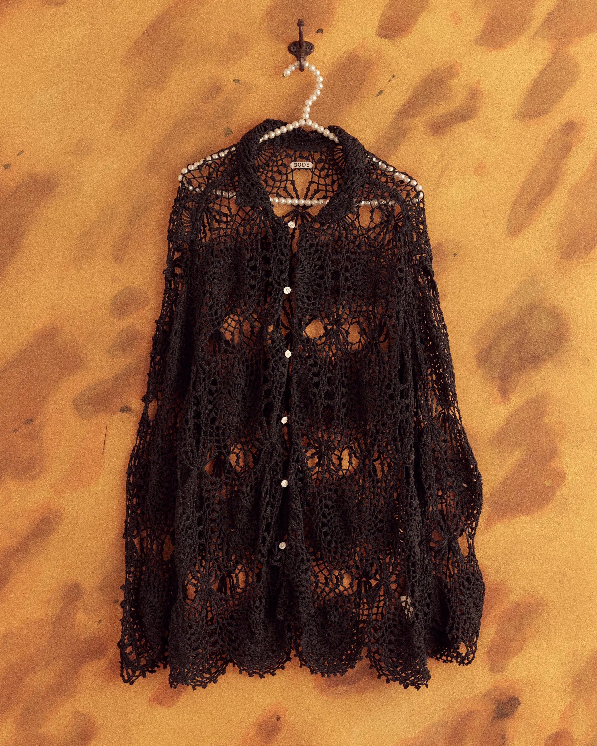 Obsidian Petunia Long Sleeve Shirt - XL sold by BODE product image thumbnail 2