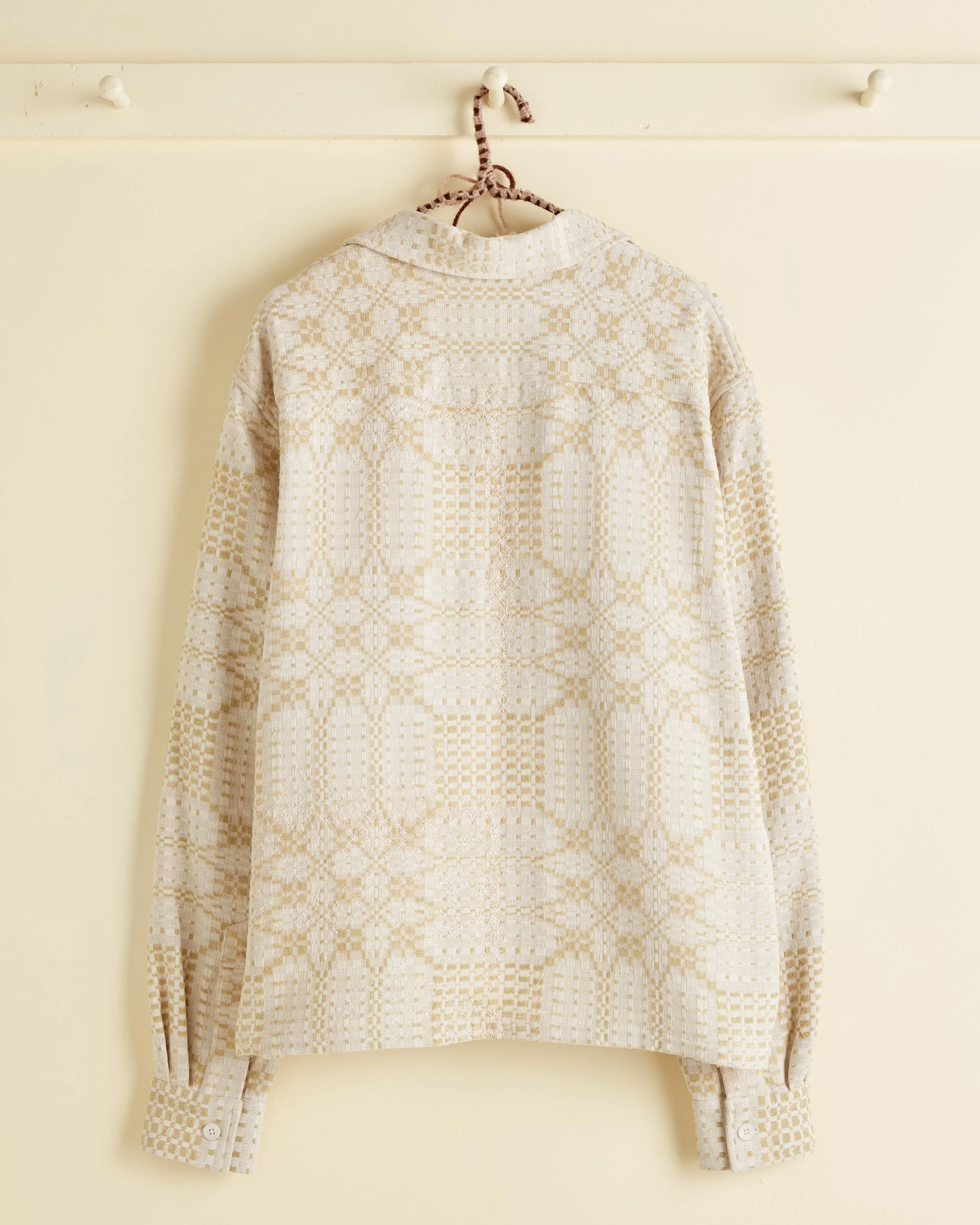 Tea Tree Coverlet Overshirt - S/M sold by BODE product image thumbnail 3