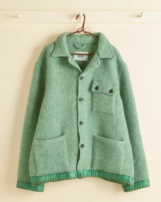 Emerald Border Jacket - L/XL sold by BODE