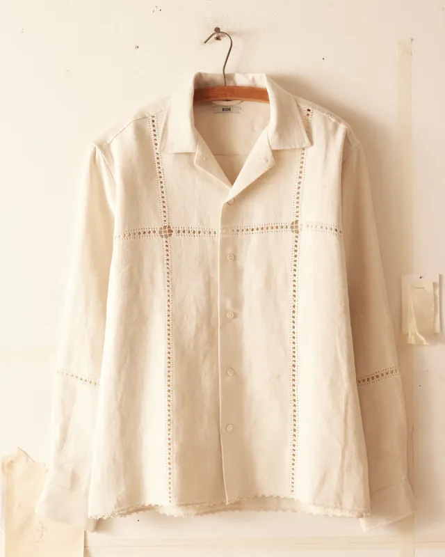 Blossom Ladder Shirt - S/M sold by BODE