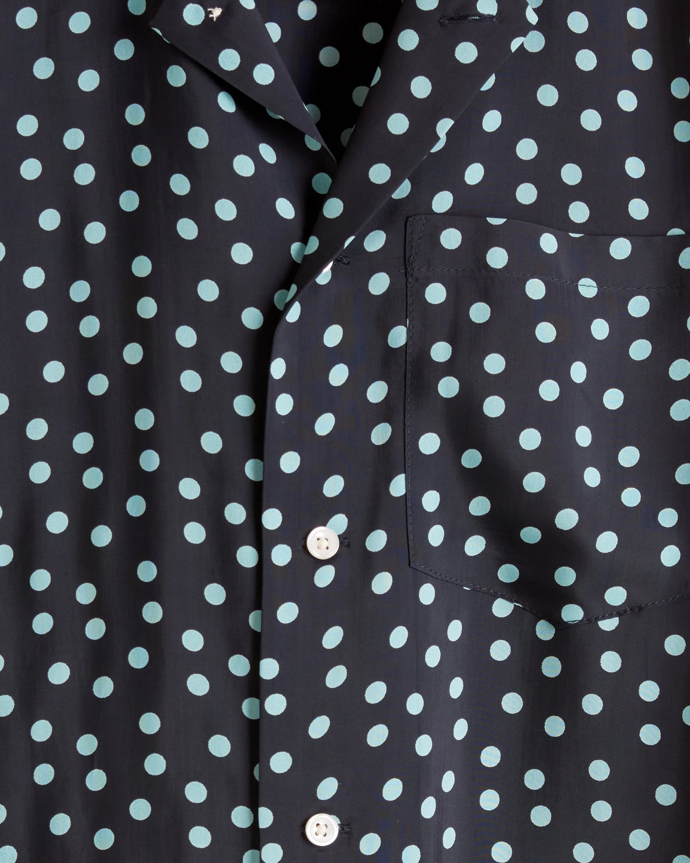 Deep Sea Dot Short Sleeve Shirt - XXS sold by BODE product image thumbnail 2