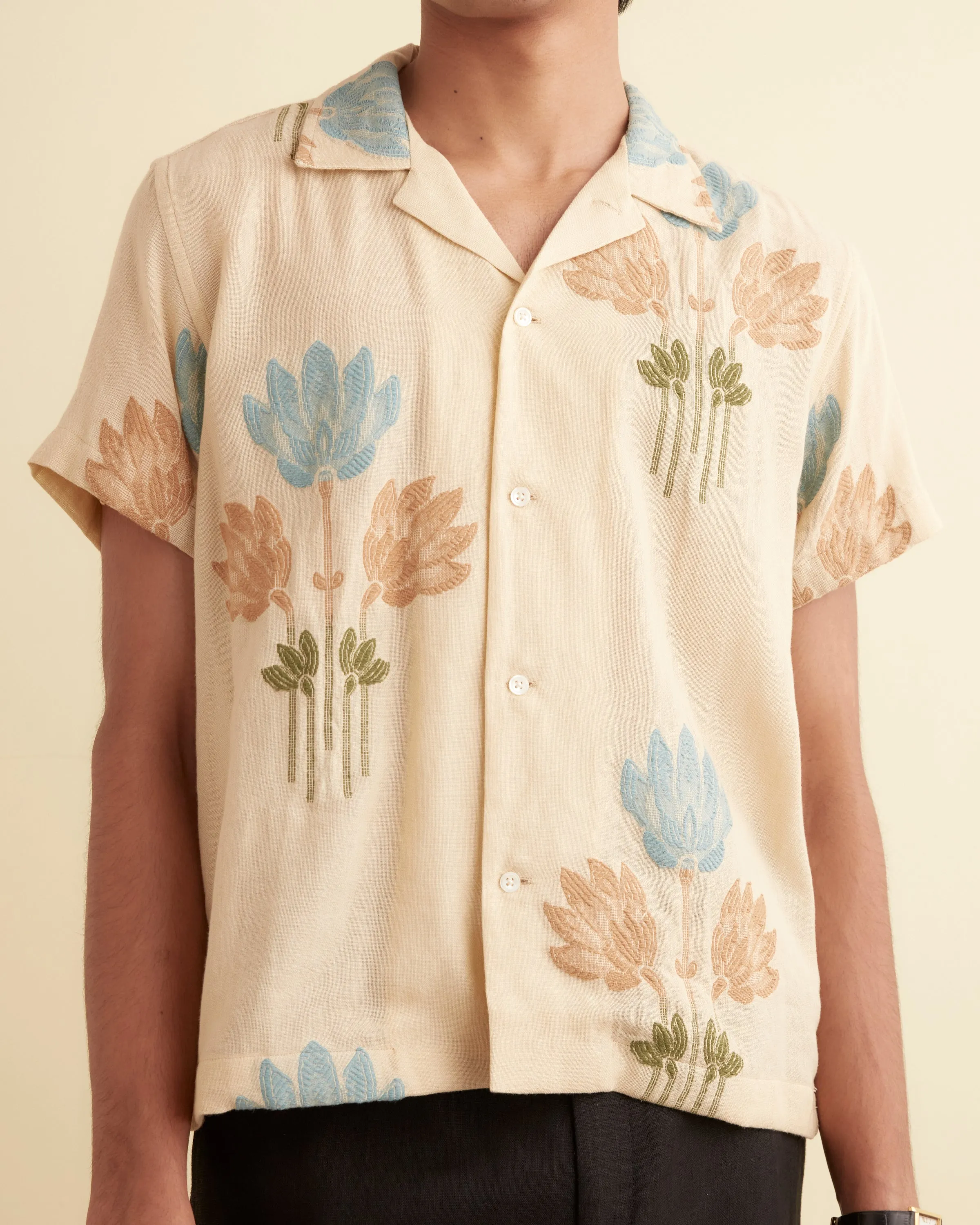 Full Bloom Short Sleeve Shirt sold by BODE product image thumbnail 2