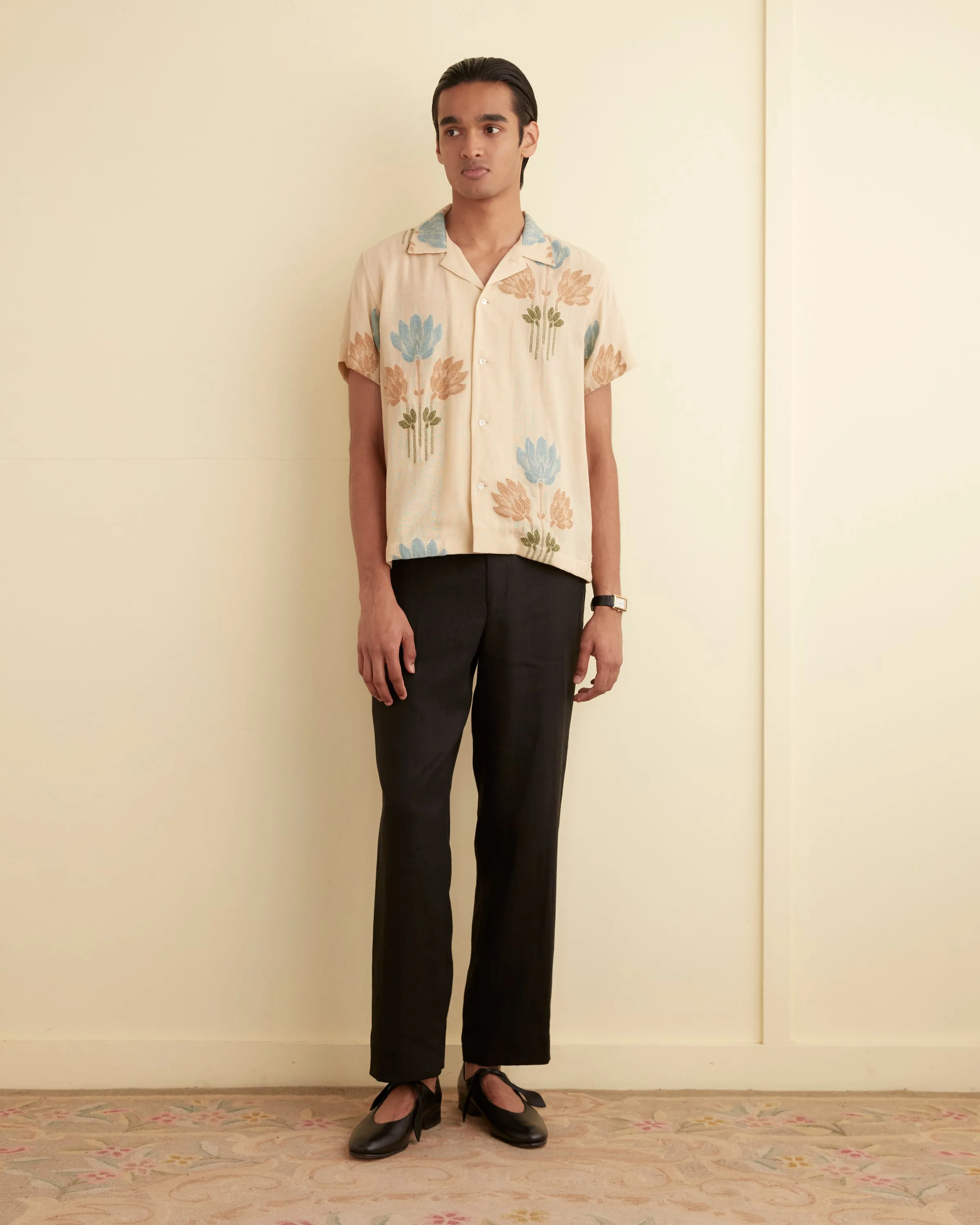 Full Bloom Short Sleeve Shirt sold by BODE