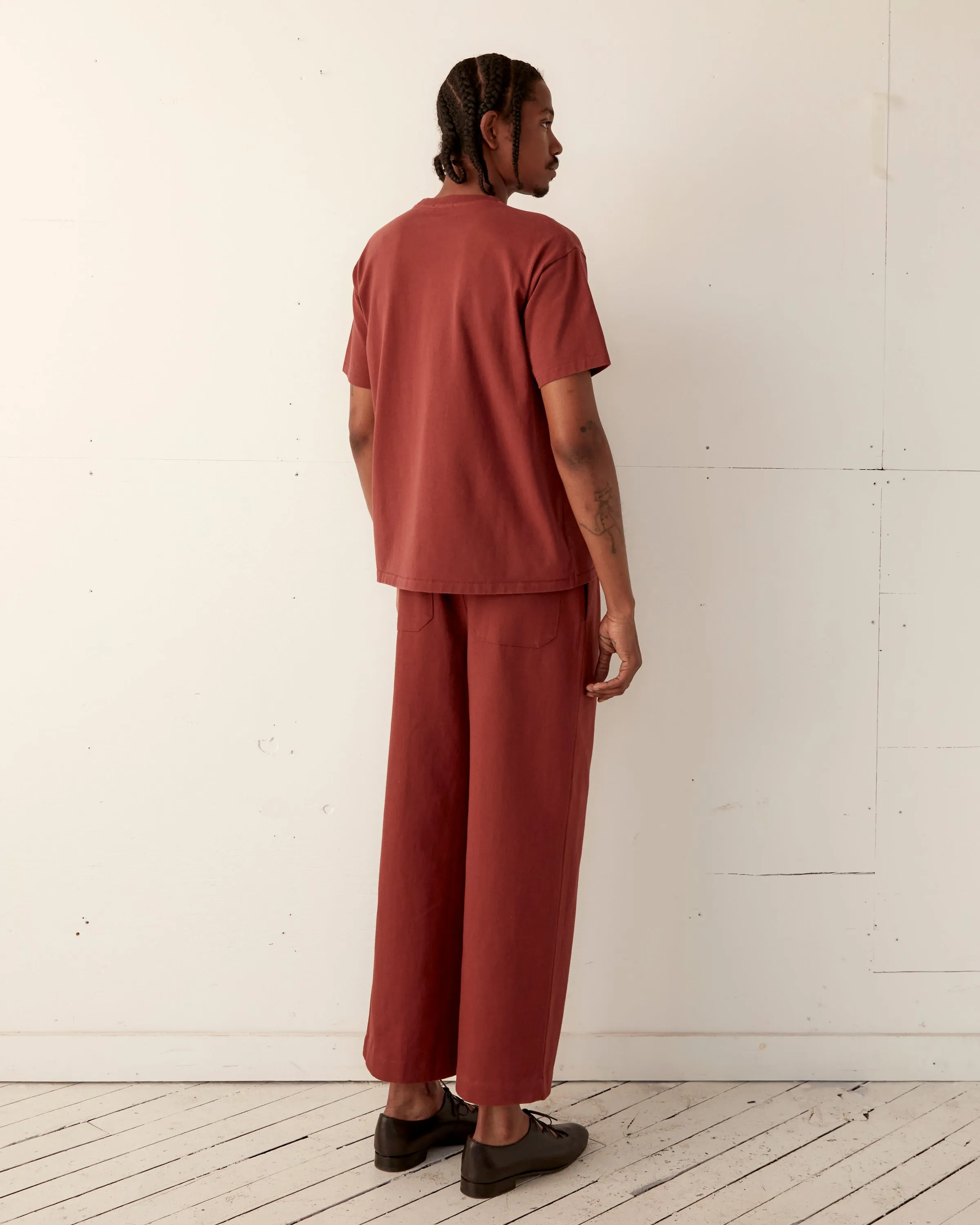 Embroidered Pony Tee - Brown sold by BODE product image thumbnail 4