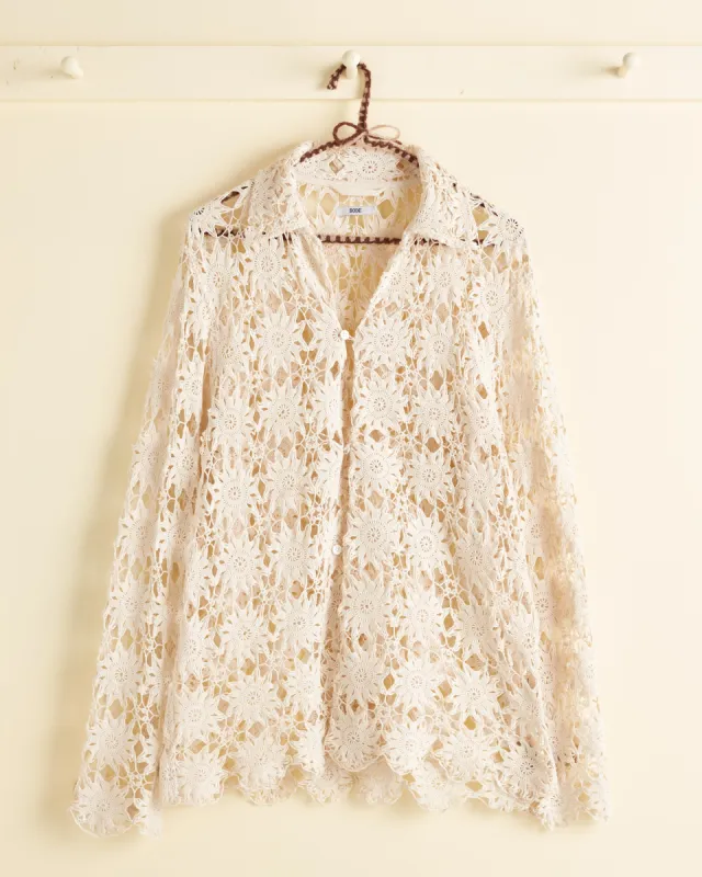 Wheel Spoke Long Sleeve Shirt - XS/S sold by BODE