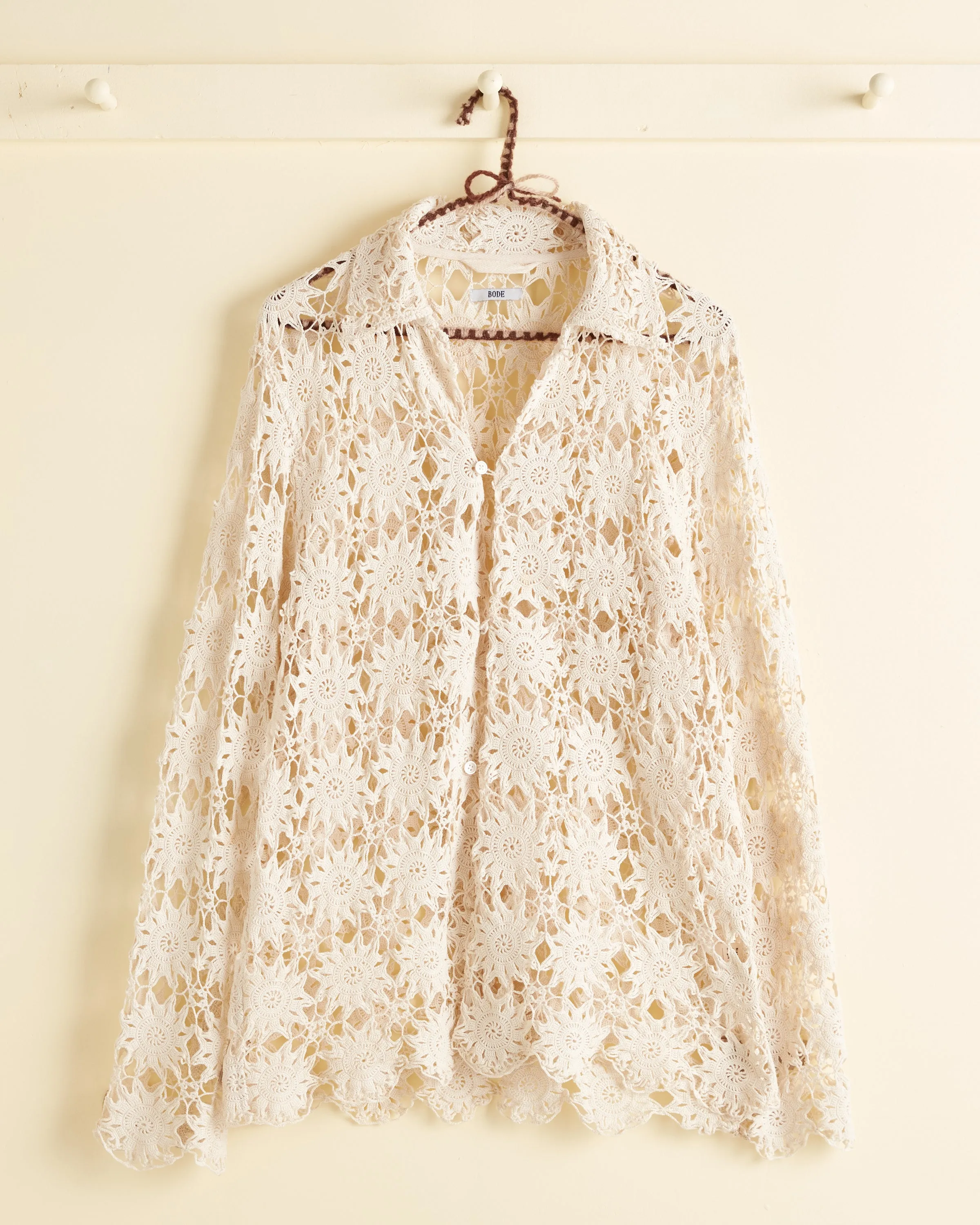 Wheel Spoke Long Sleeve Shirt - XS/S sold by BODE