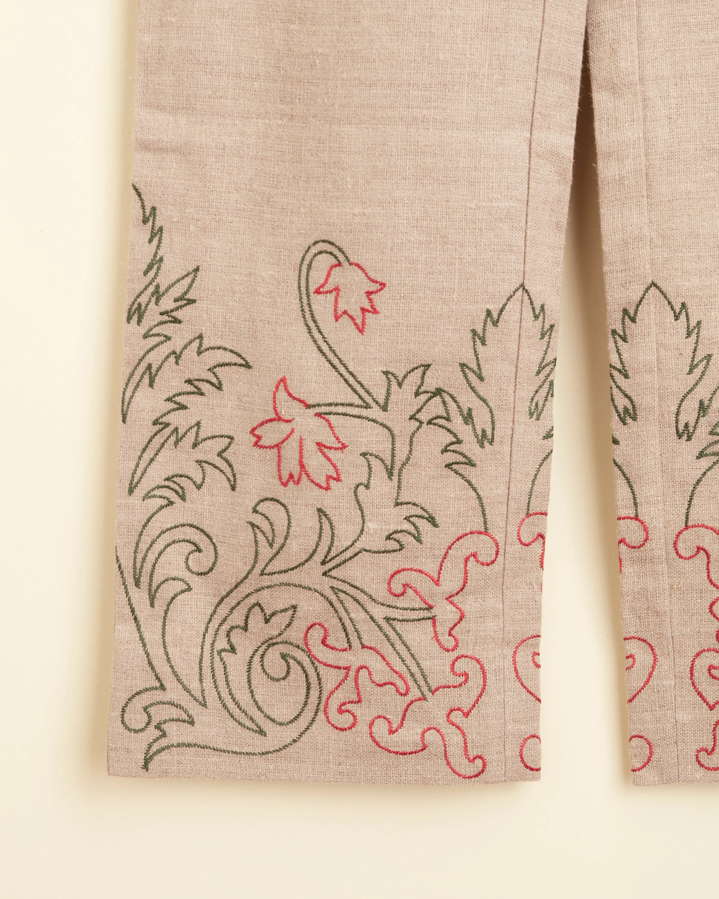 Embroidered Trumpetflower Murphy Trousers sold by BODE product image thumbnail 4