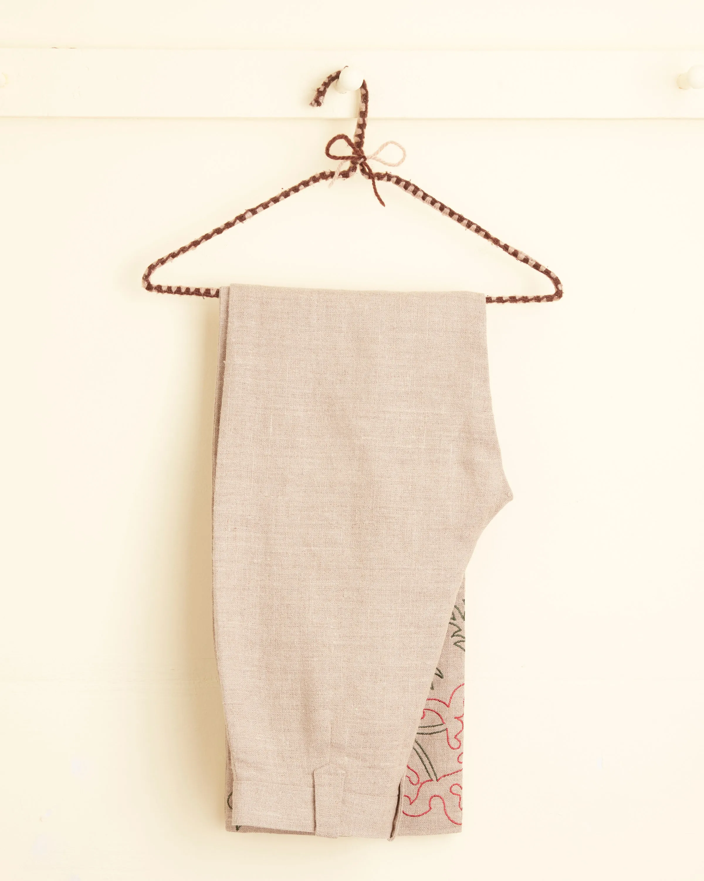 Embroidered Trumpetflower Murphy Trousers sold by BODE product image thumbnail 5