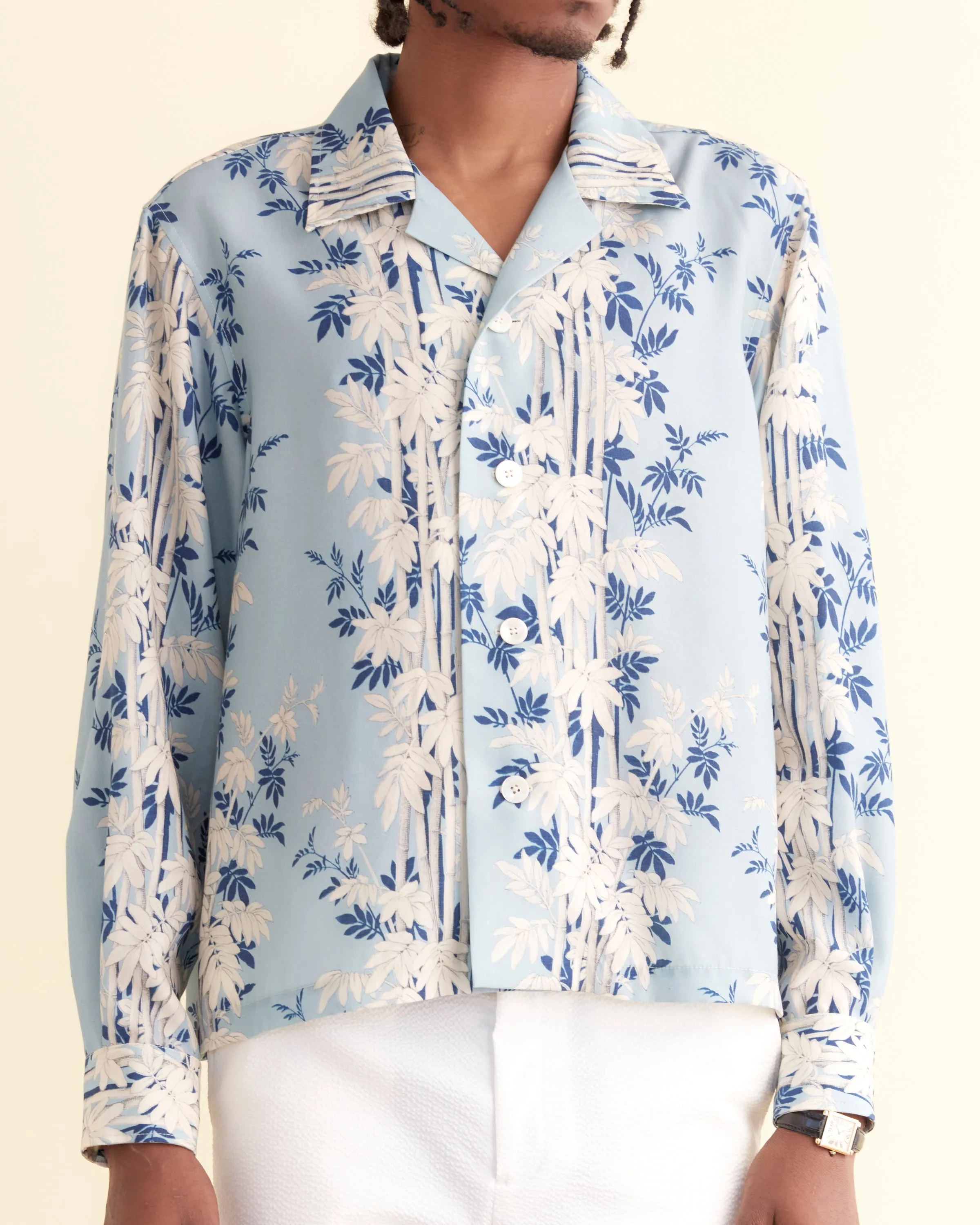 Bamboo Forest Long Sleeve Shirt sold by BODE product image thumbnail 2