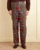 Plaid Log Cabin Trousers sold by BODE