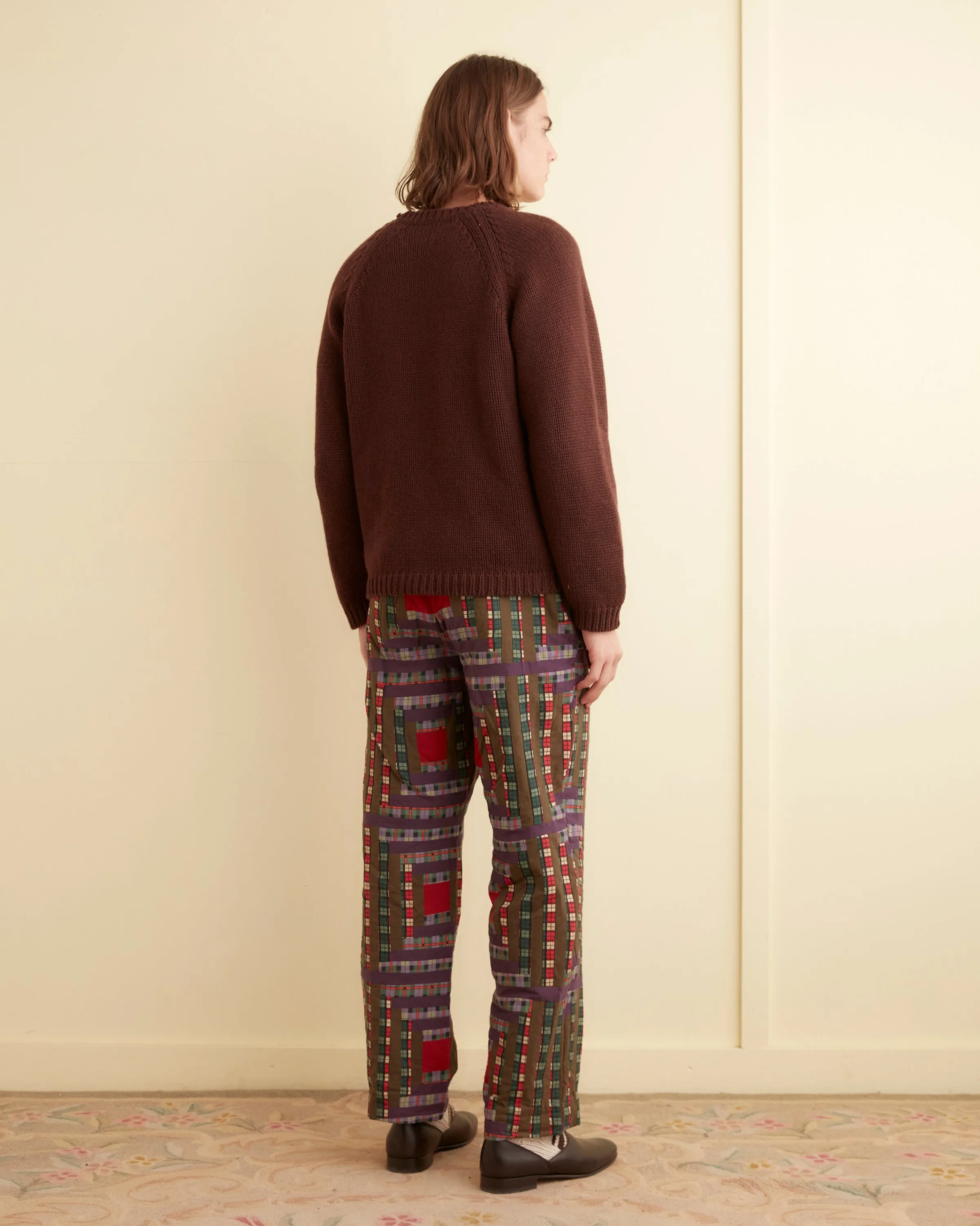 Plaid Log Cabin Trousers sold by BODE product image thumbnail 3