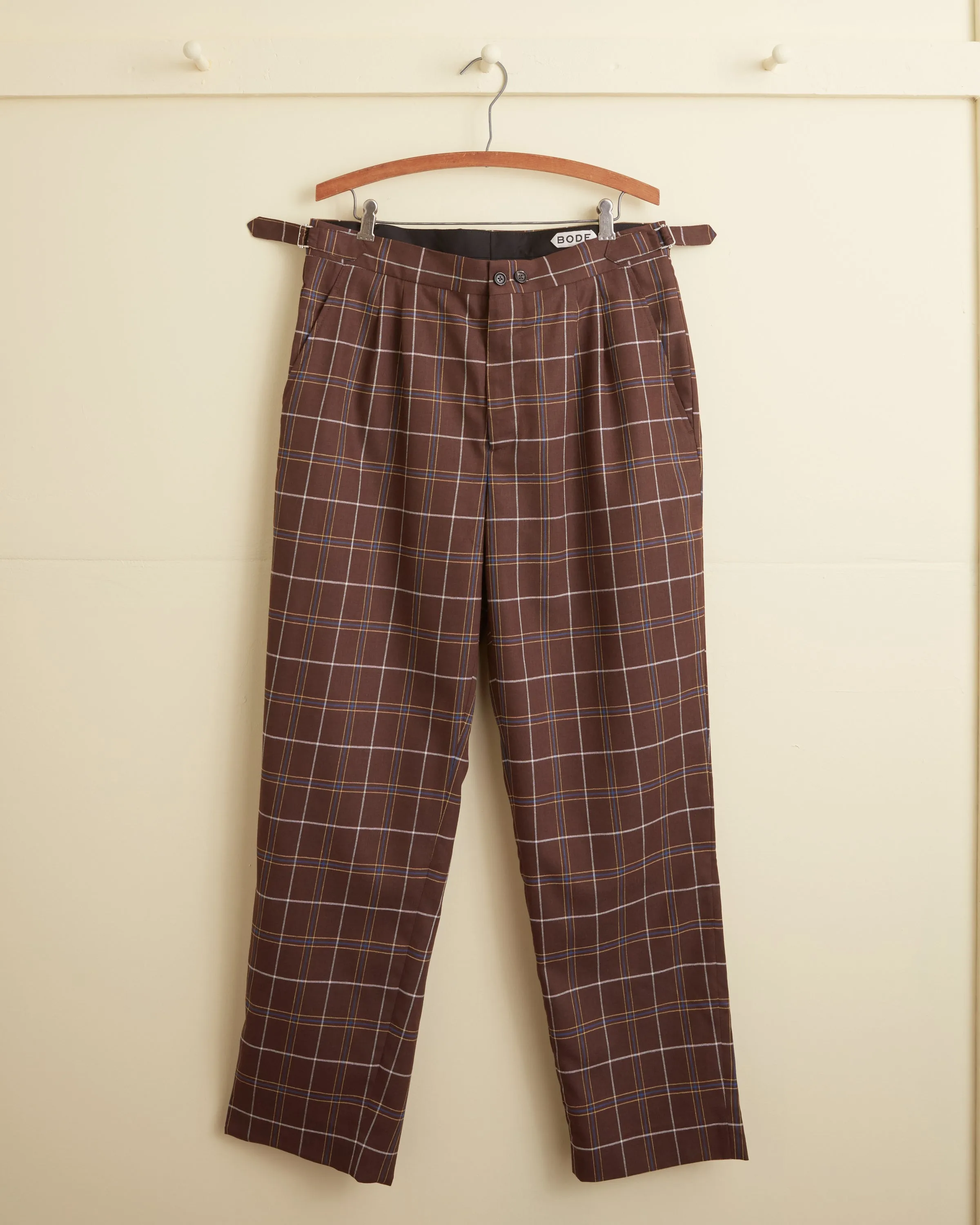Dunham Plaid Trousers sold by BODE product image thumbnail 4