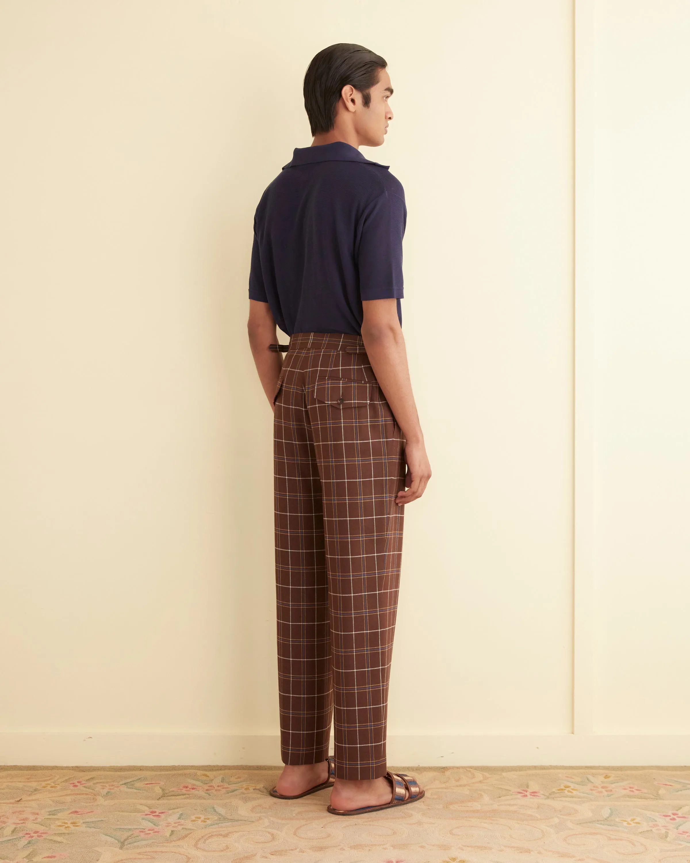 Dunham Plaid Trousers sold by BODE product image thumbnail 3