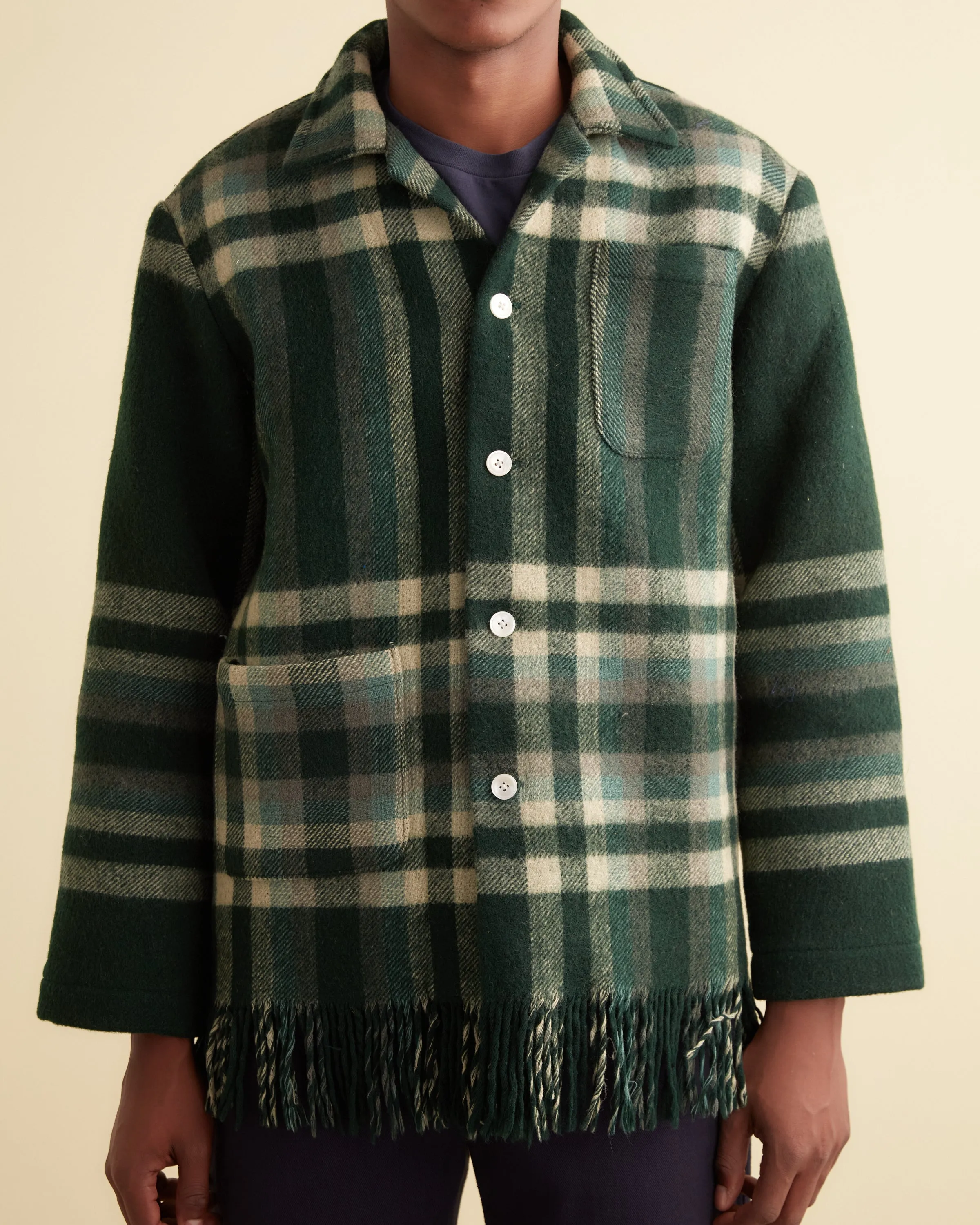 Coniferous Evergreen Overshirt - S/M sold by BODE product image thumbnail 2