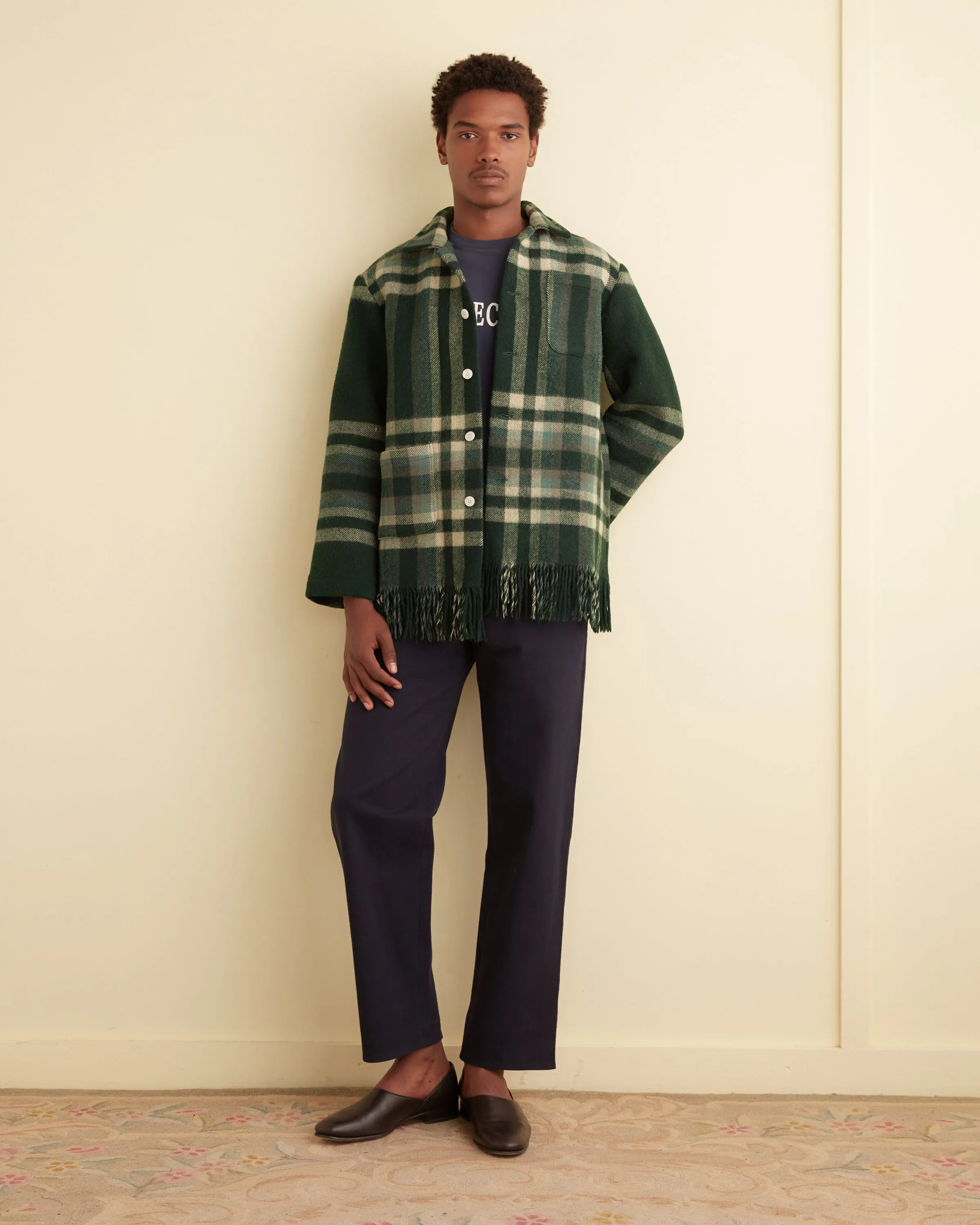 Coniferous Evergreen Overshirt - S/M sold by BODE