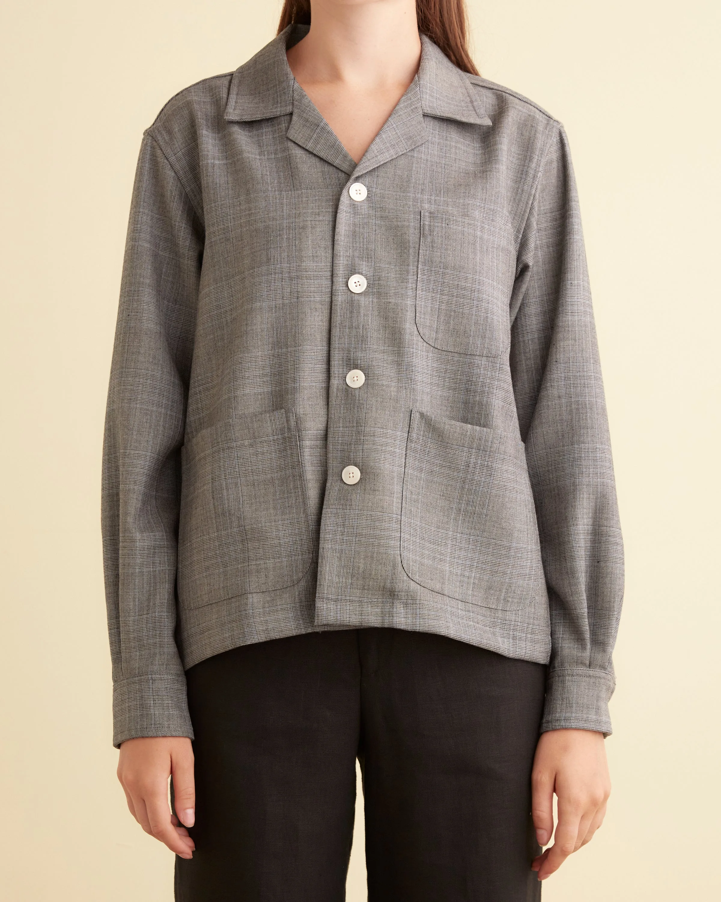 Sky Check Overshirt - S sold by BODE product image thumbnail 2