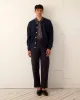 Orchard St. Cardigan - Navy sold by BODE