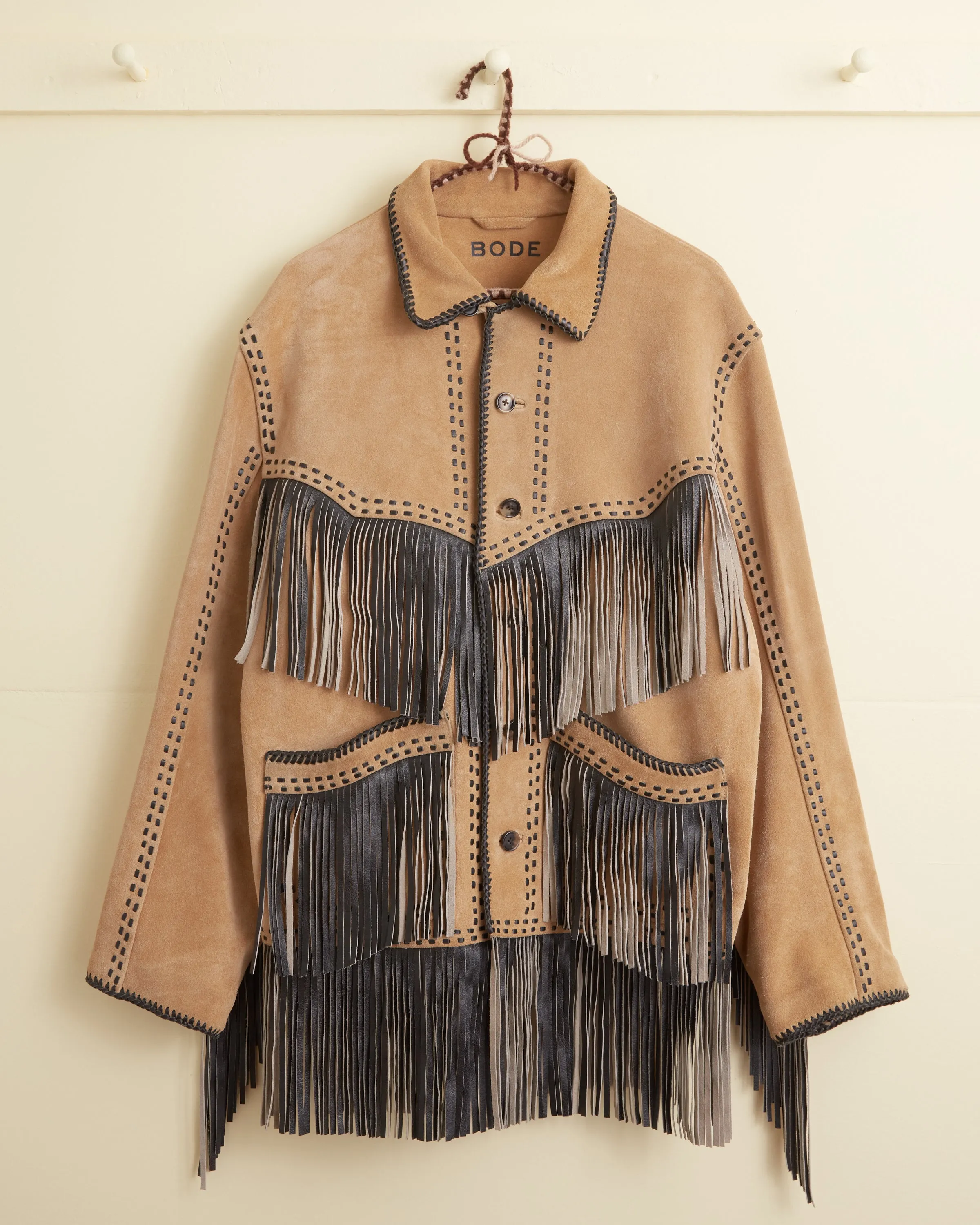 Duo Suede Appalachian Jacket sold by BODE product image thumbnail 2