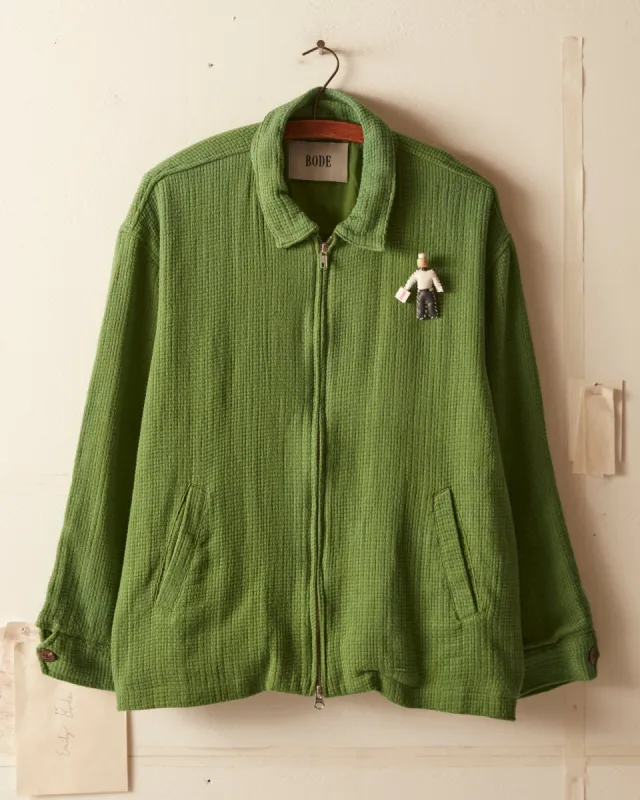 Basketweave Jacket sold by BODE