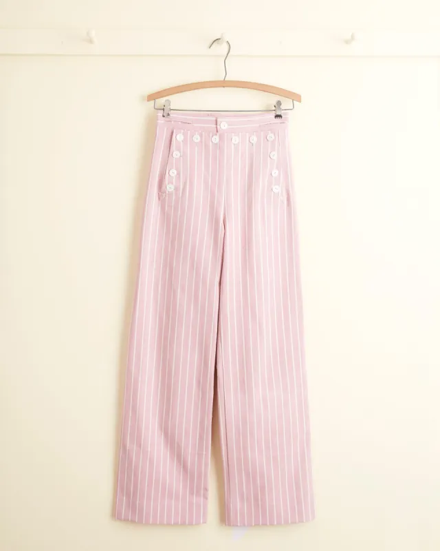 Raspberry Piping Trousers - 26 sold by BODE