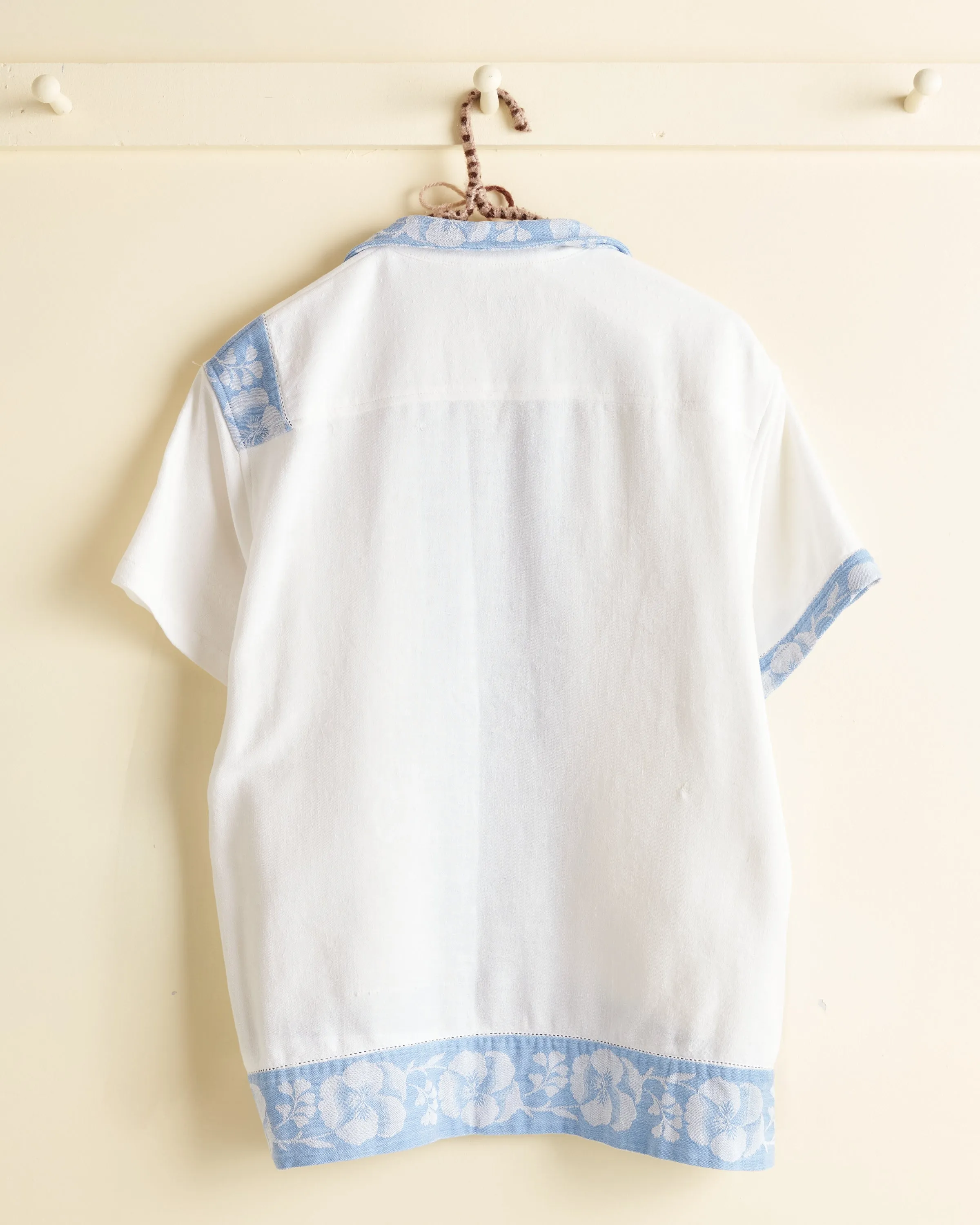 Sky Magnolia Short Sleeve Shirt - S/M sold by BODE product image thumbnail 3