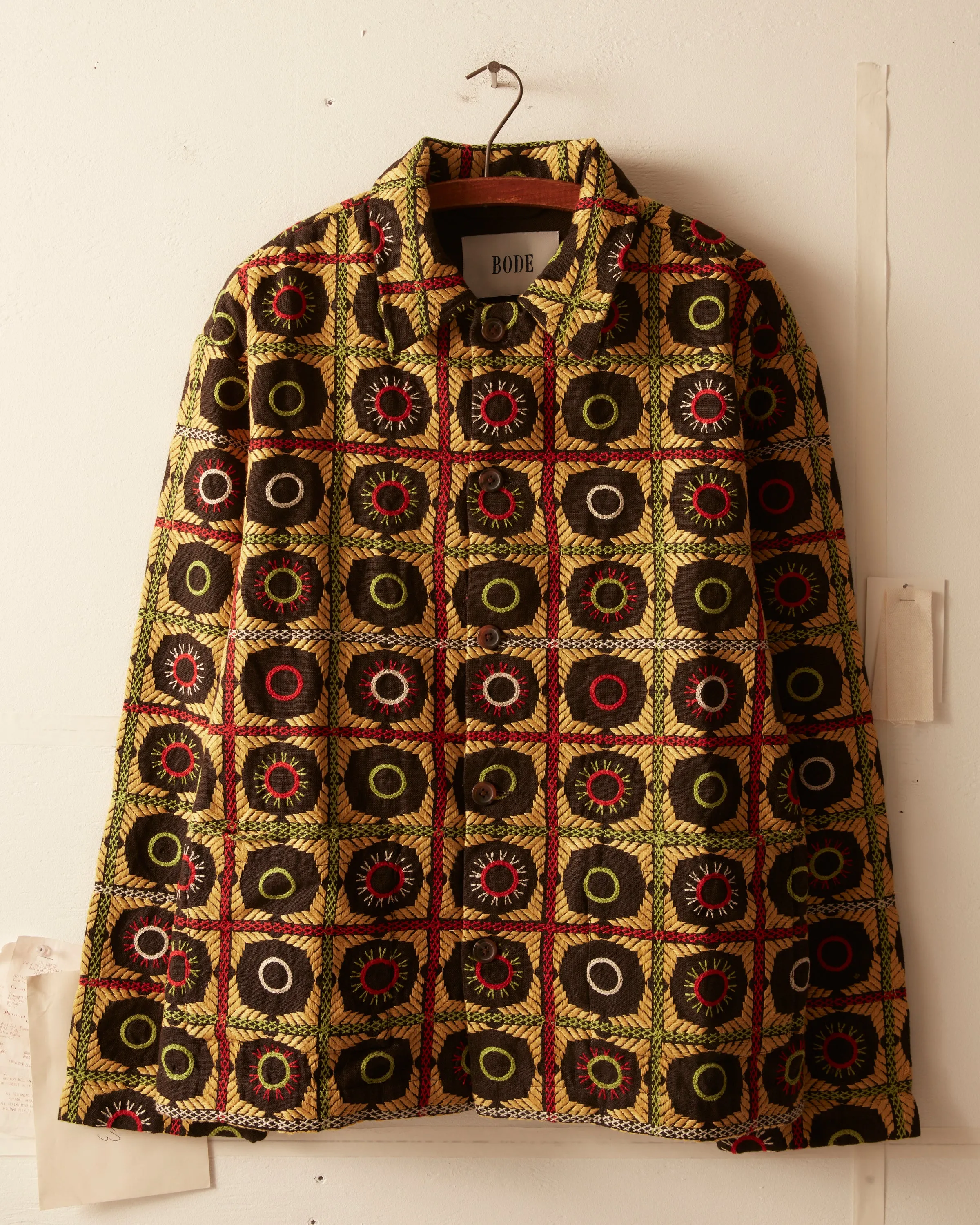 Circle Embroidered Jacket sold by BODE