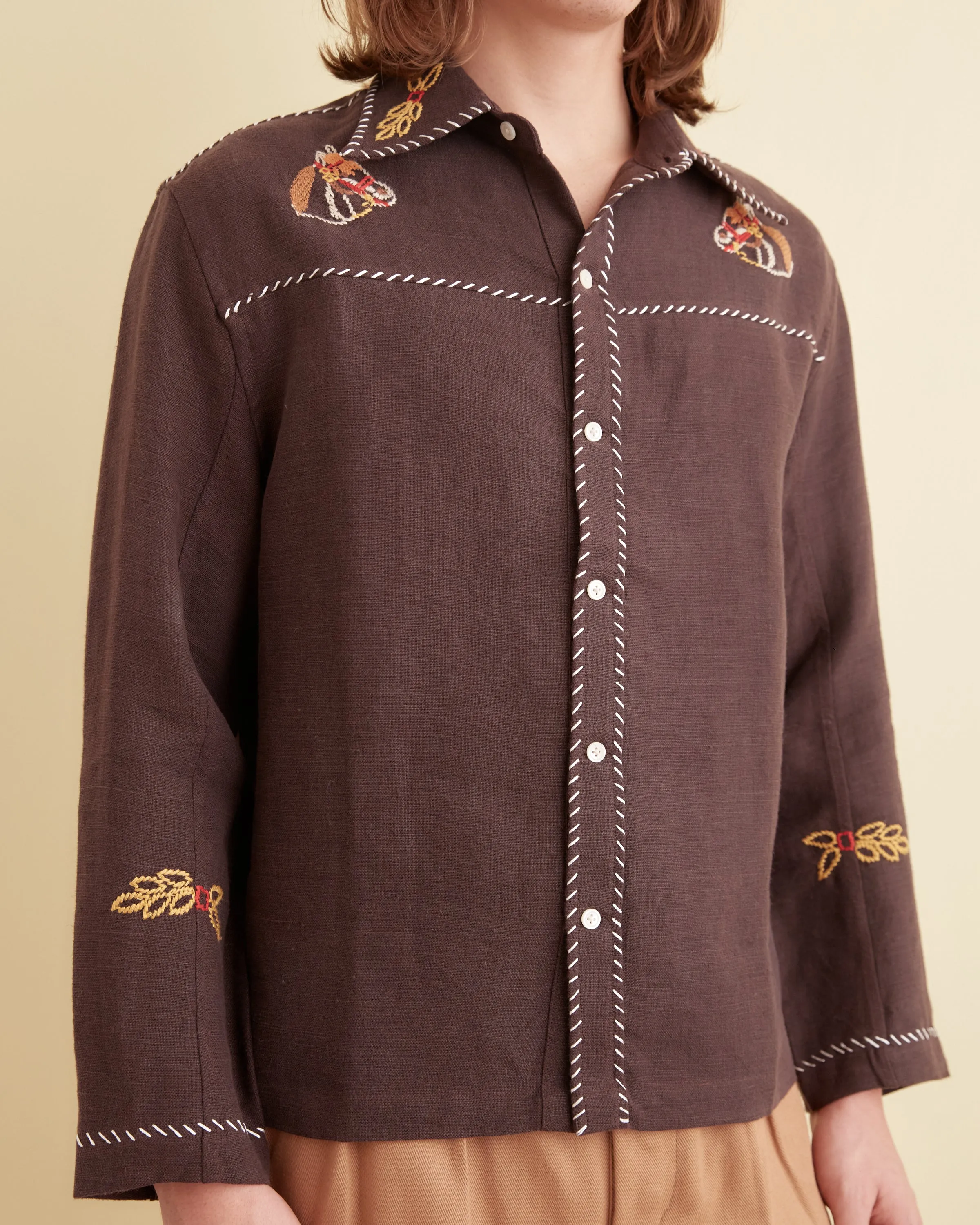 Show Pony Overshirt sold by BODE product image thumbnail 2