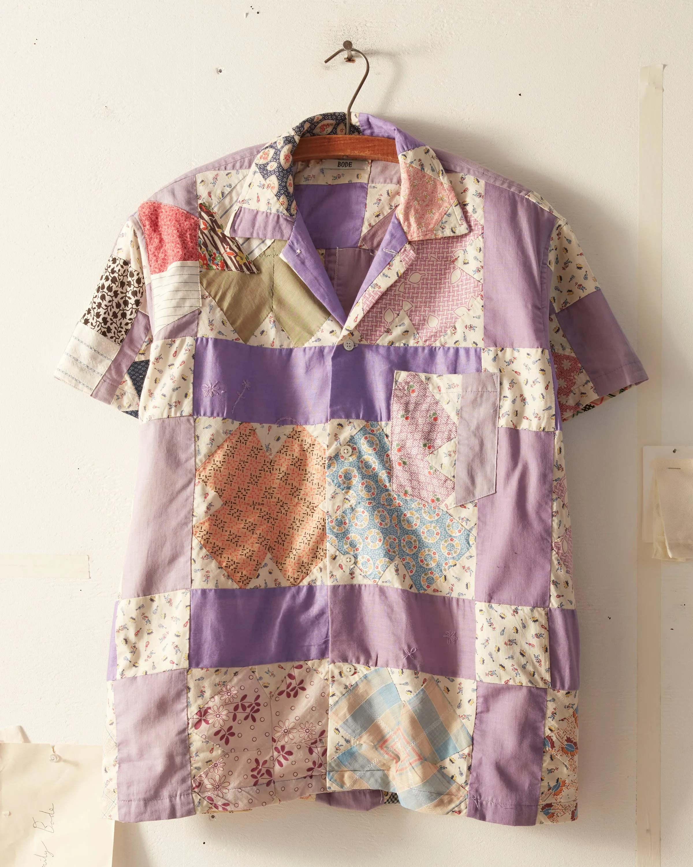 Guitar Cross Quilt Shirt - S/M sold by BODE