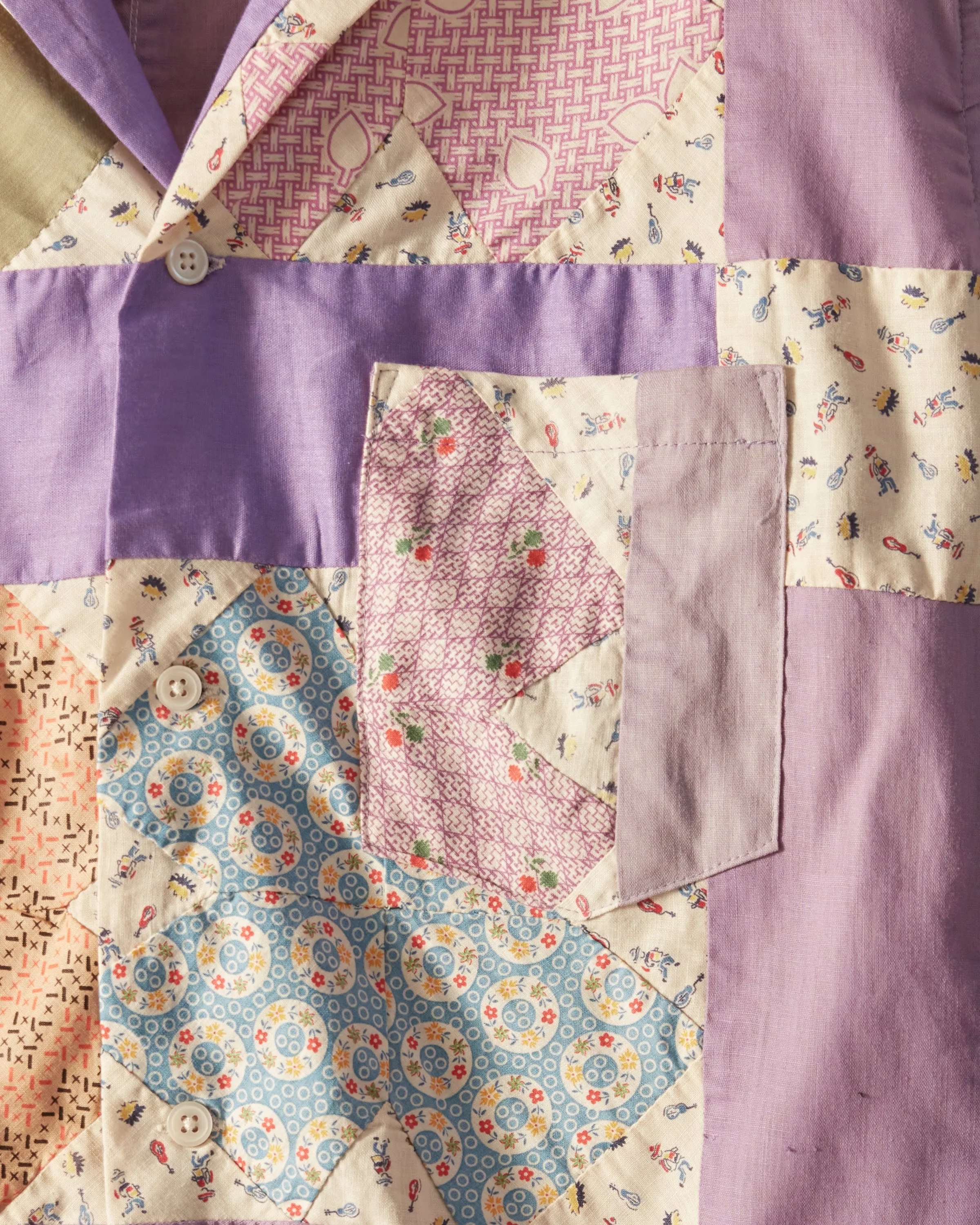 Guitar Cross Quilt Shirt - S/M sold by BODE product image thumbnail 2