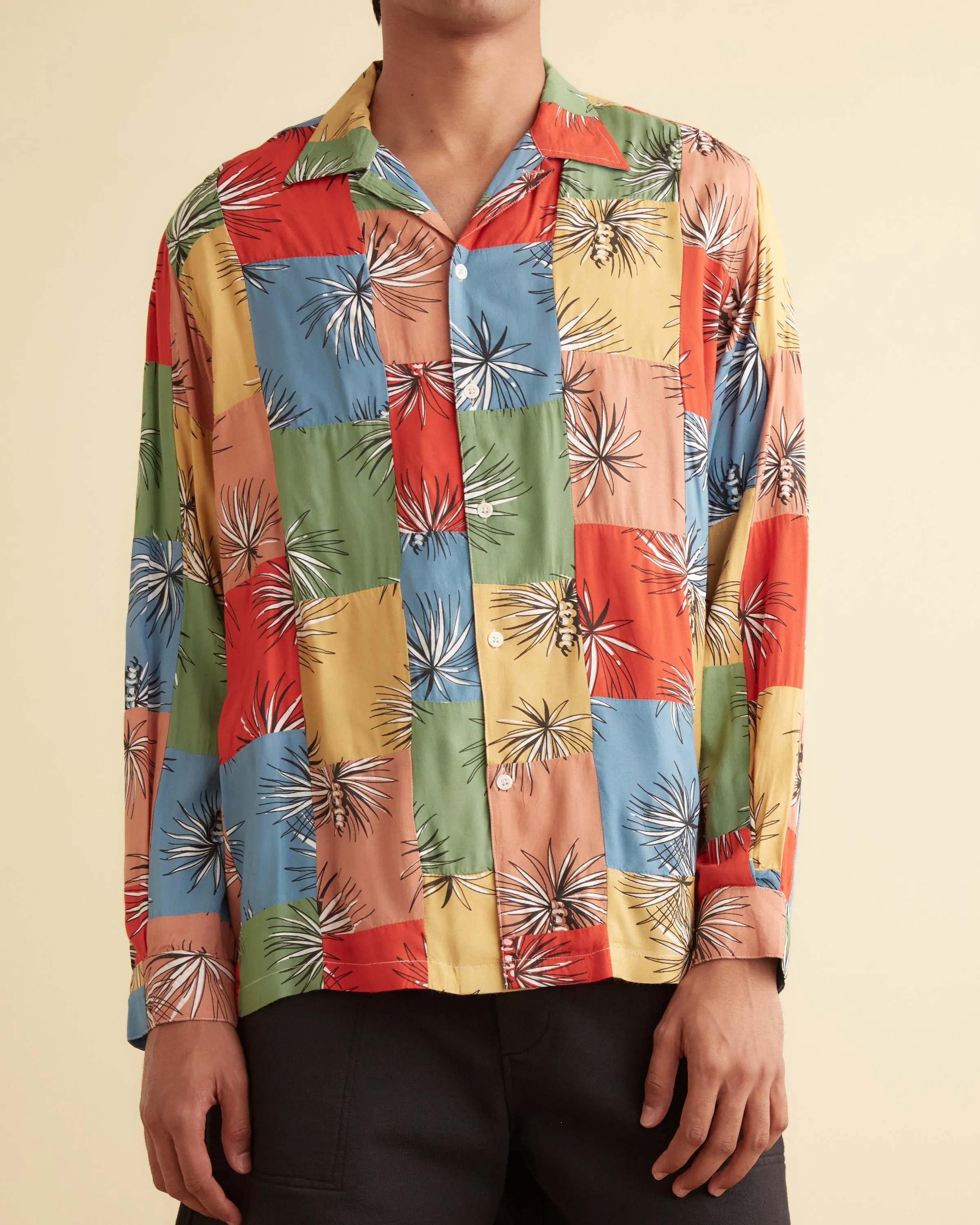 Patchwork Tumbleweed Long Sleeve Shirt sold by BODE product image thumbnail 2