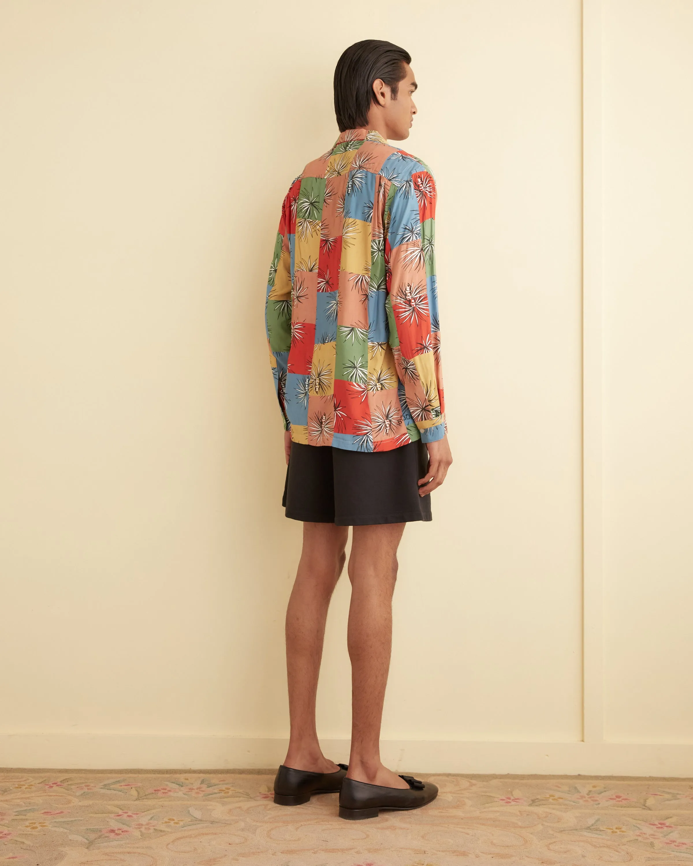 Patchwork Tumbleweed Long Sleeve Shirt sold by BODE product image thumbnail 3