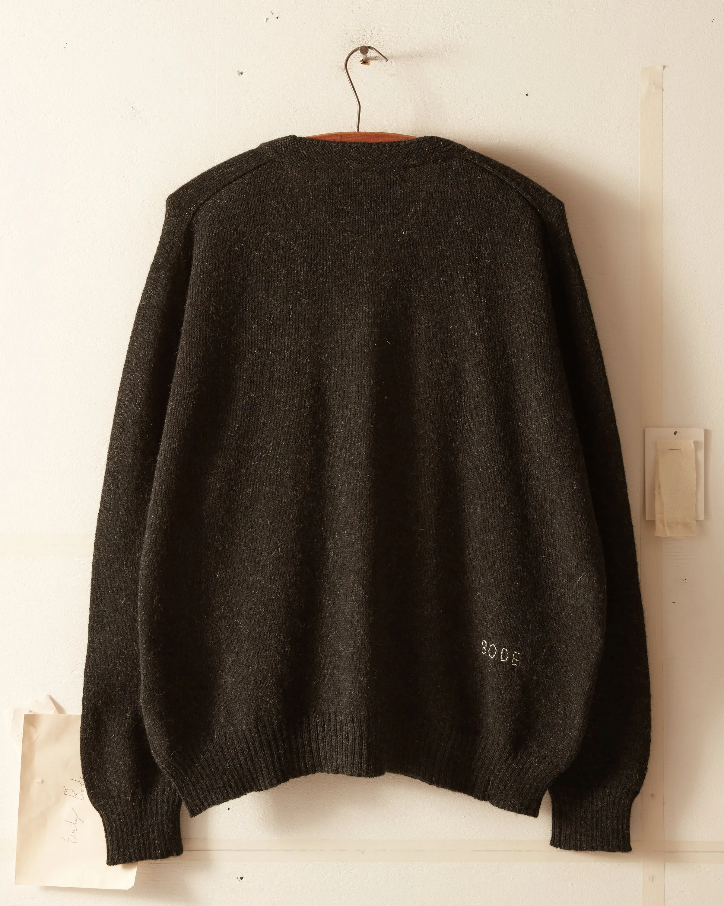 Orchard Cardigan - Black sold by BODE product image thumbnail 5