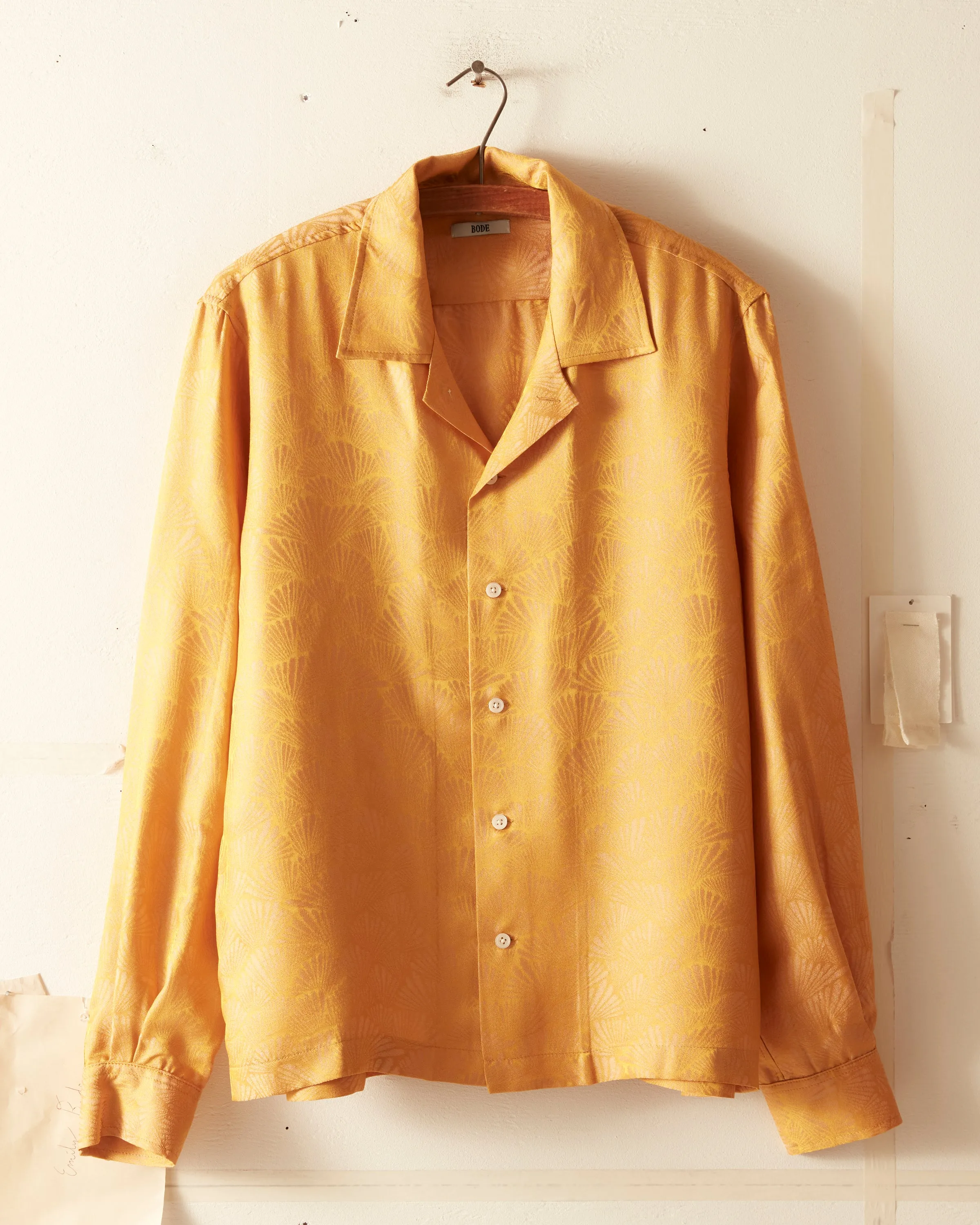 Golden Shell Long Sleeve Shirt sold by BODE