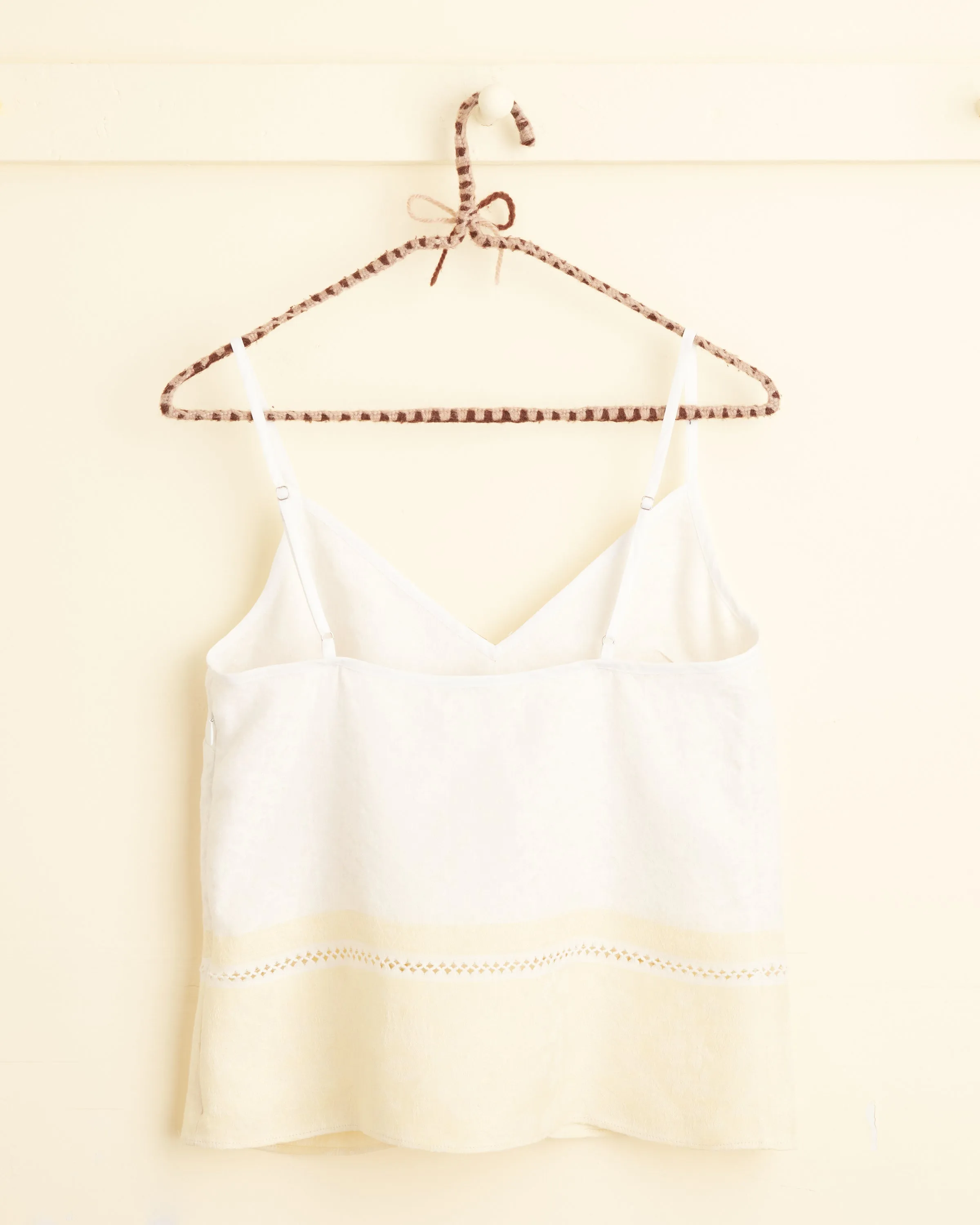 Champagne Fringe Tank sold by BODE product image thumbnail 3