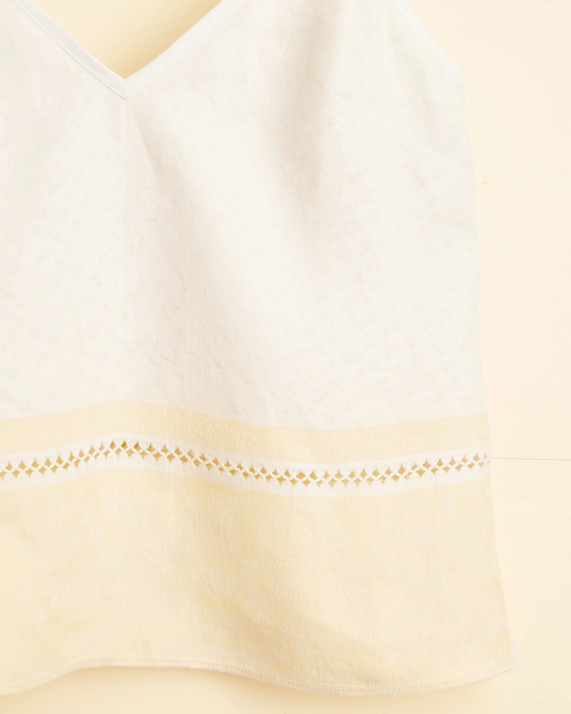 Champagne Fringe Tank sold by BODE product image thumbnail 2