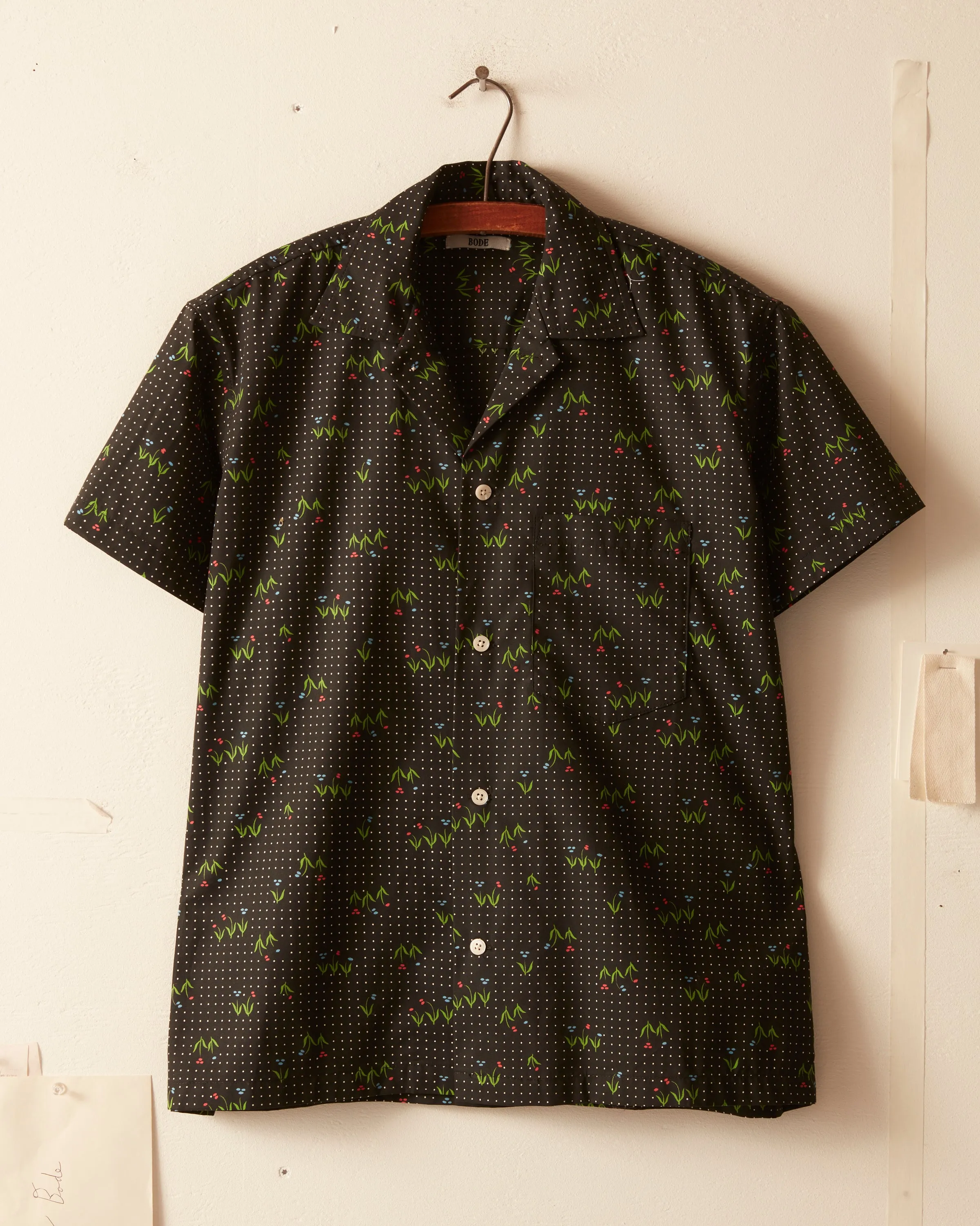 Spring Grass Short Sleeve Shirt - XS/S sold by BODE