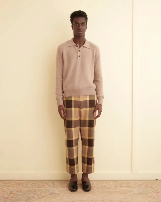 Charleston Plaid Trousers sold by BODE