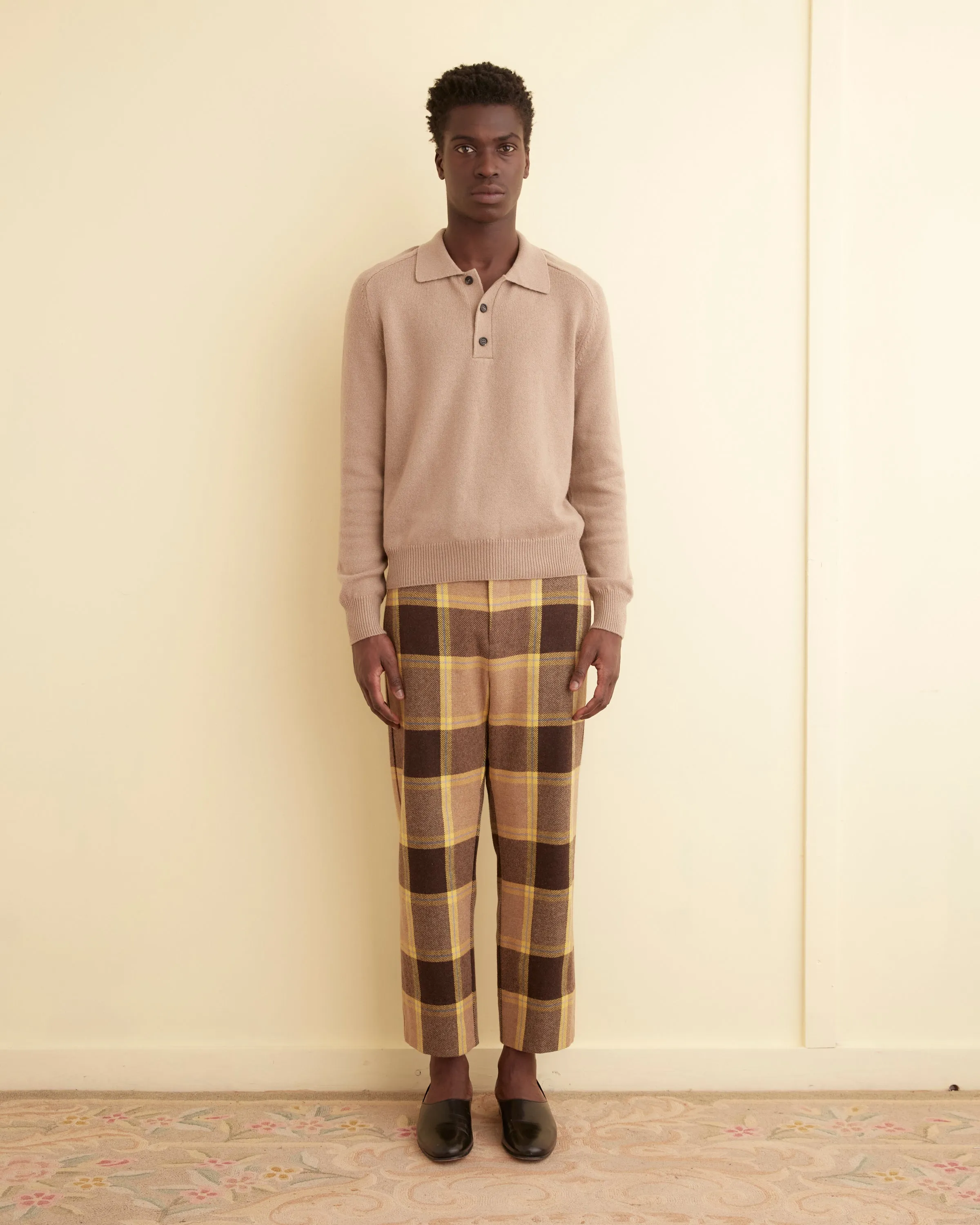 Charleston Plaid Trousers sold by BODE